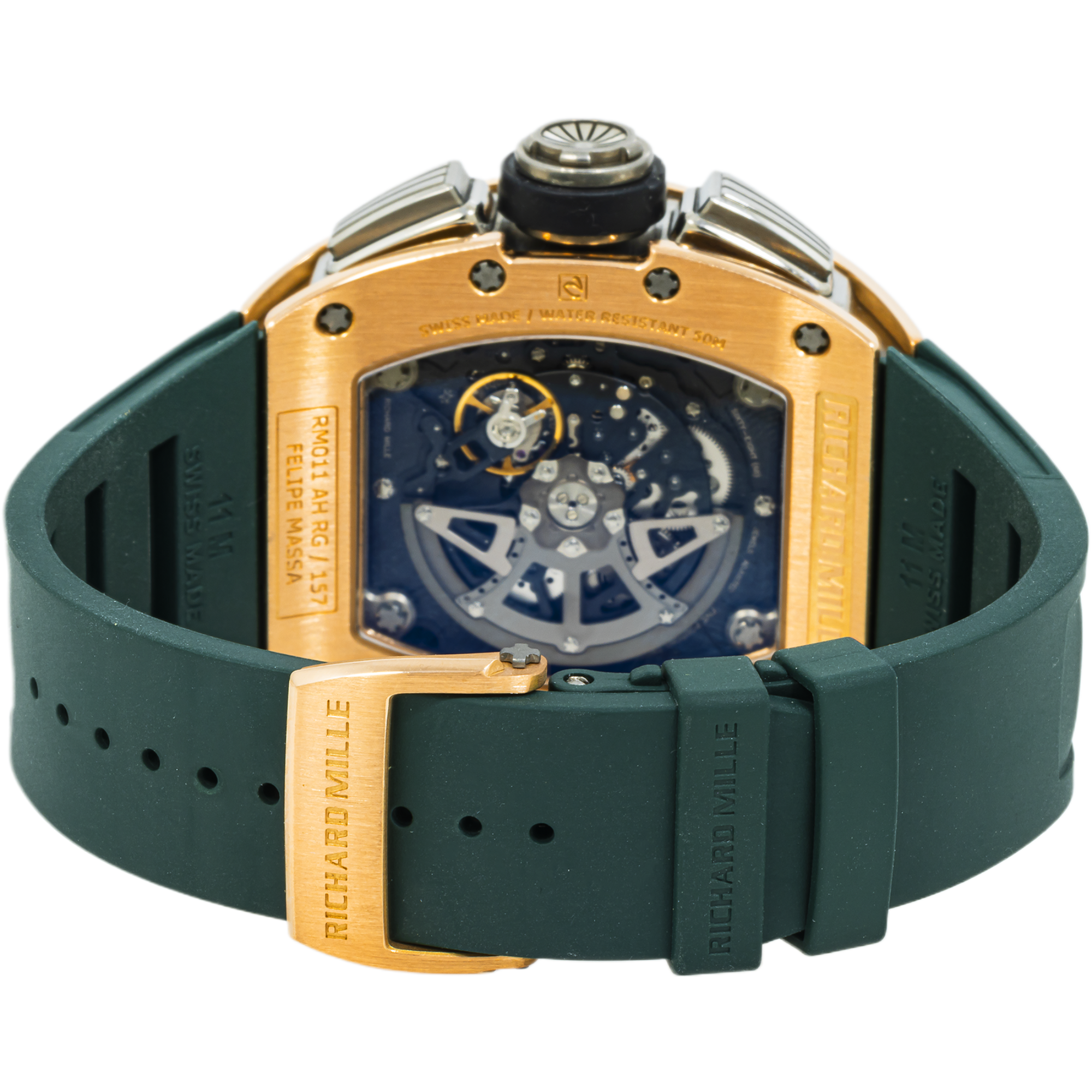 Richard Mille RM 011 Rose Gold, Felipe Massa Watch (2017 to 2020)