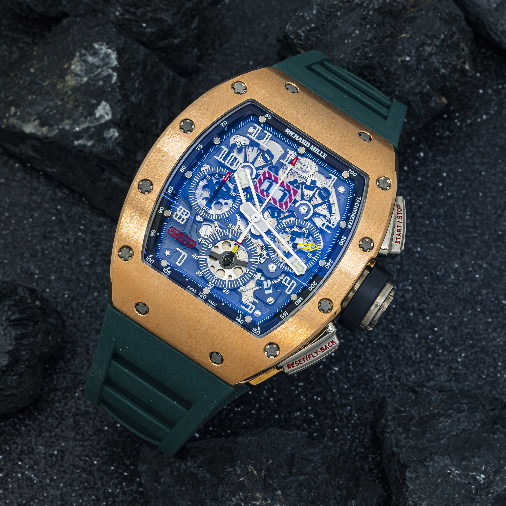Richard Mille RM 011 Rose Gold, Felipe Massa Watch (2017 to 2020)
