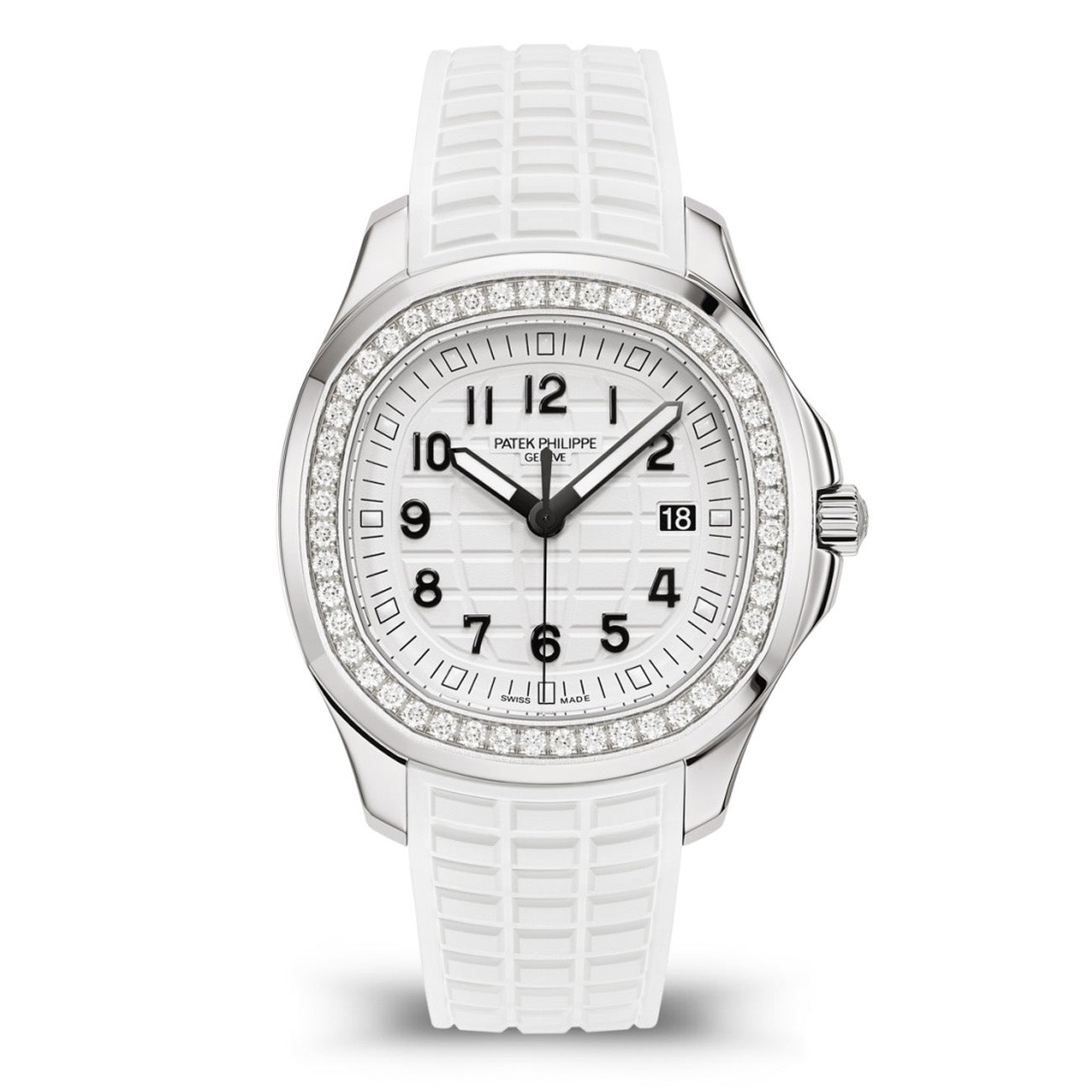Patek Philippe Aquanaut Luce 5267/200A-010 White Dial Diamond Bezel Steel