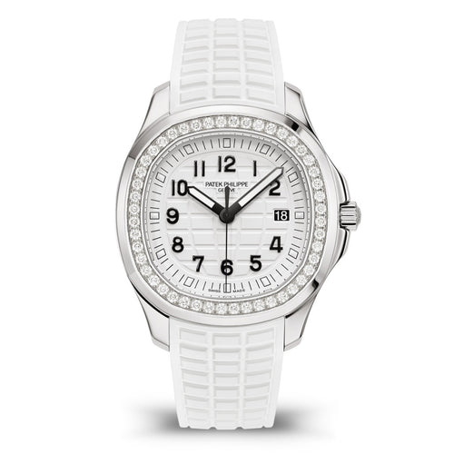 Patek Philippe Aquanaut Luce 5267/200A-010 White Dial Diamond Bezel Steel