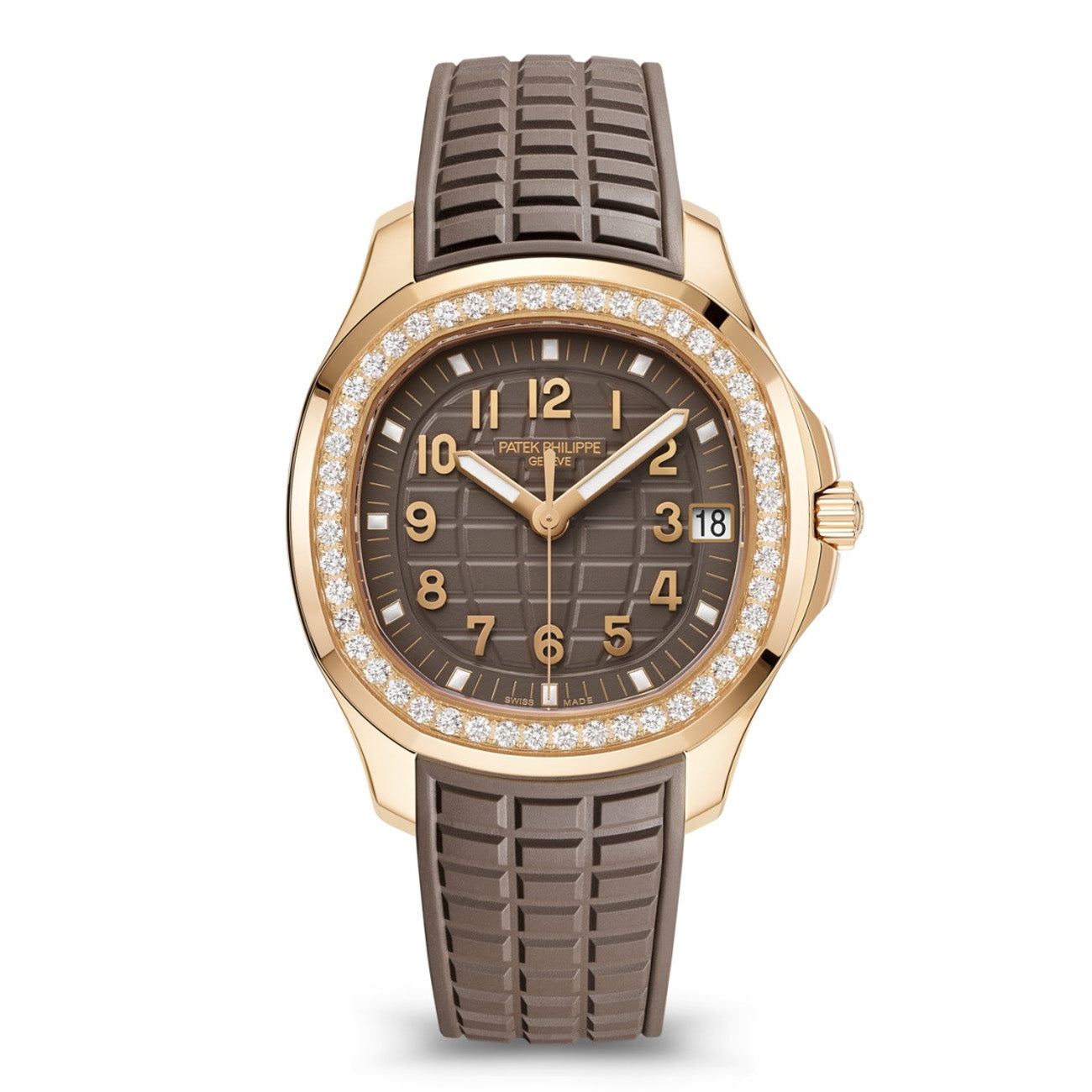 Patek Philippe Aquanaut Luce 5268R Brown Dial Rose Gold