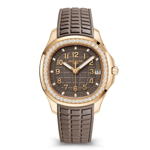 Patek Philippe Aquanaut Luce 5268R Brown Dial Rose Gold