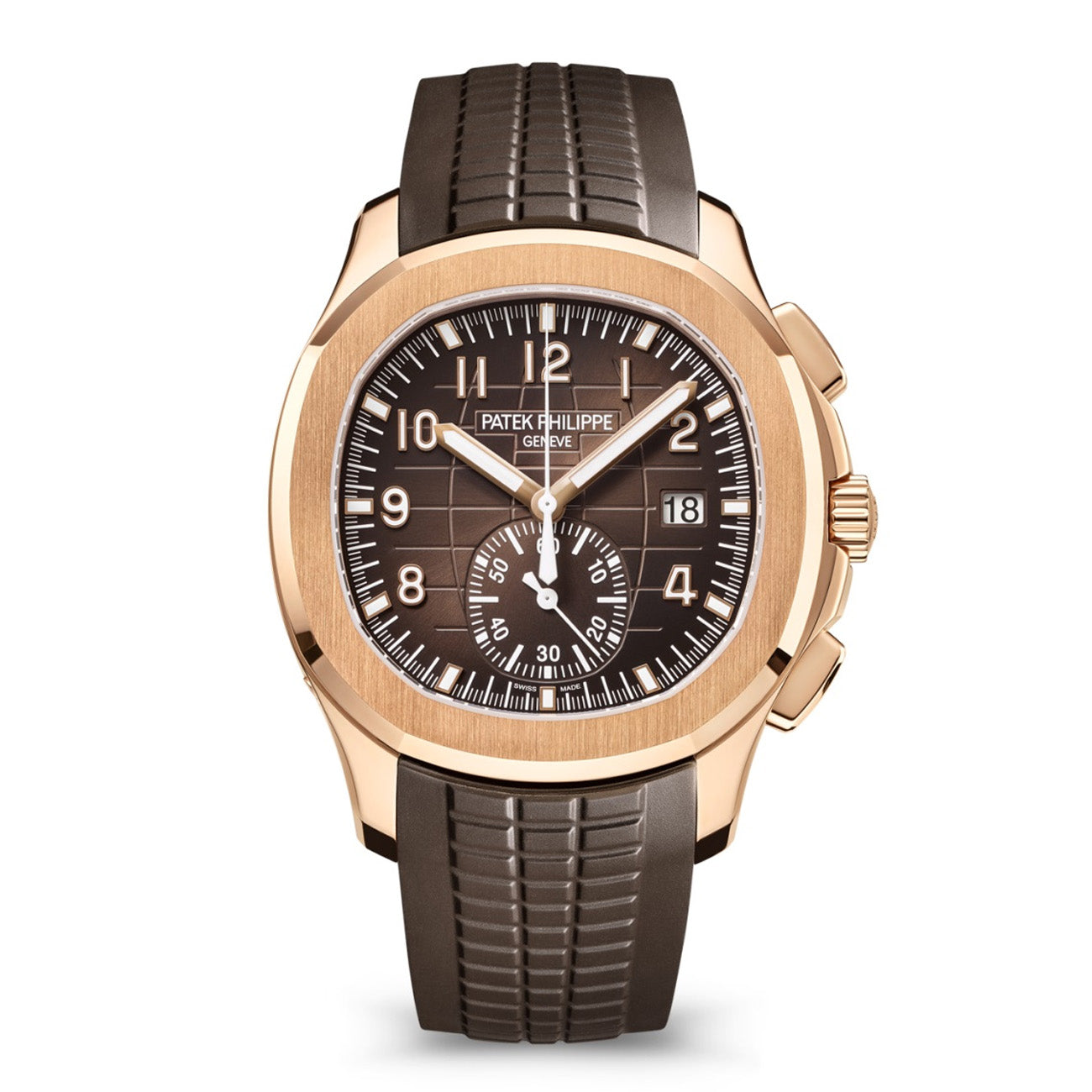 Patek Philippe Aquanaut Chronograph 5968R Rose Gold Brown Dial