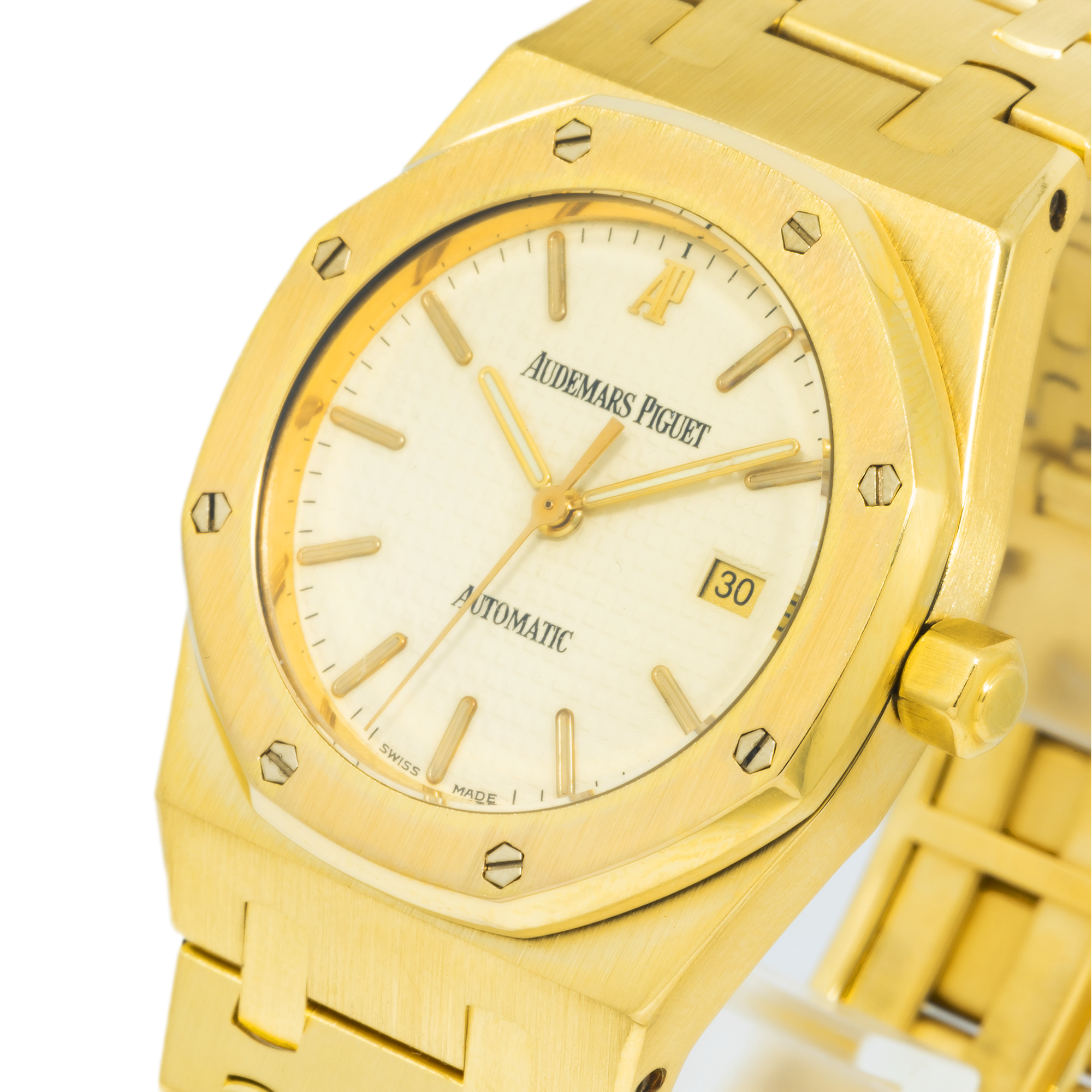 Audemars Piguet 15000BA Royal Oak 18k Yellow Gold Unisex Watch-Audemars Piguet-JD Watches NY