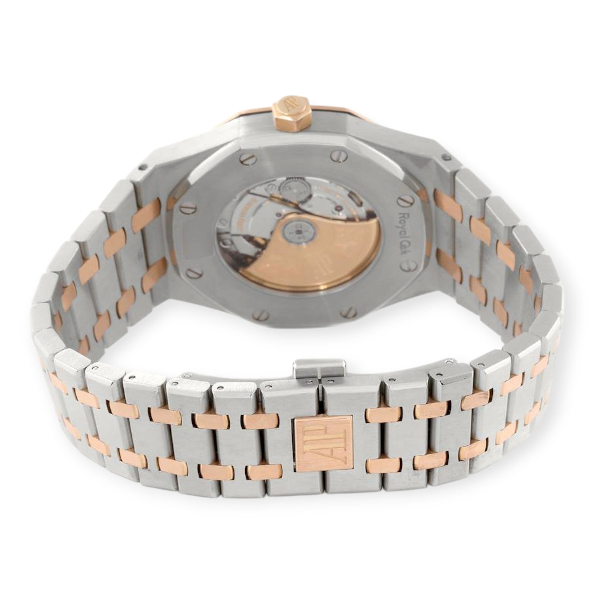 Audemars Piguet Royal Oak 15400SR Steel Rose Gold Mens Watch-Audemars Piguet-JD Watches NY