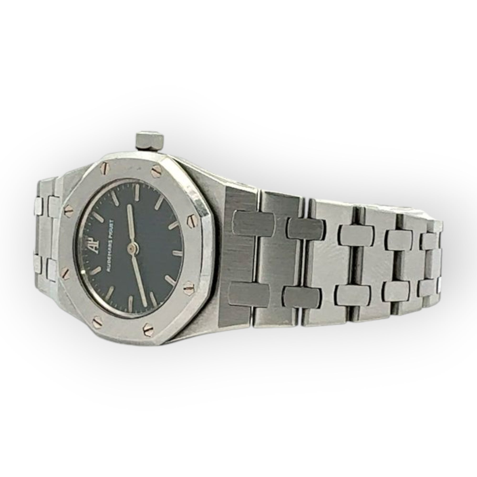 Audemars Piguet Royal Oak 66339ST Steel Quartz Grey Dial Ladies Watch 25mm-Audemars Piguet-JD Watches NY