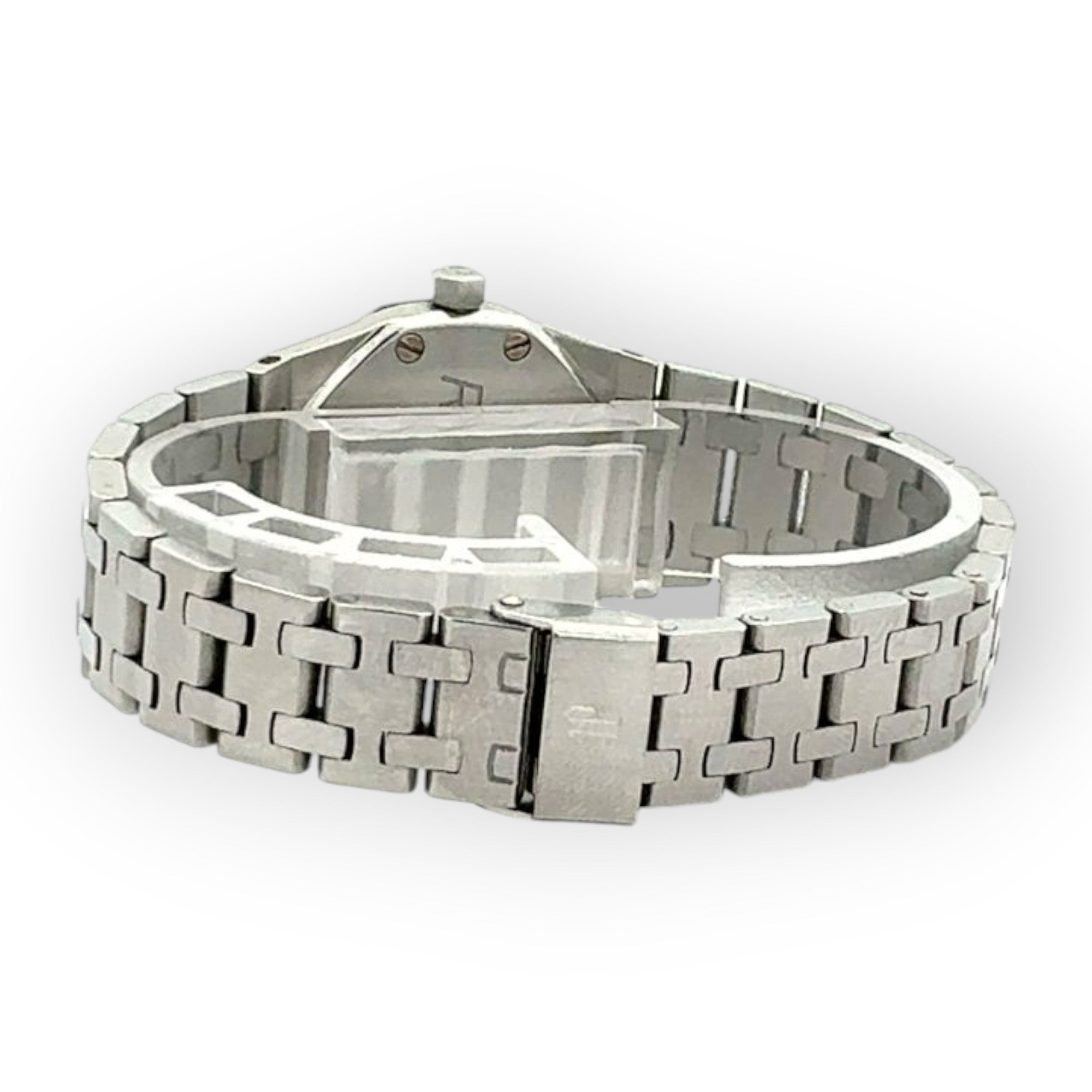 Audemars Piguet Royal Oak 66339ST Steel Quartz Grey Dial Ladies Watch 25mm-Audemars Piguet-JD Watches NY