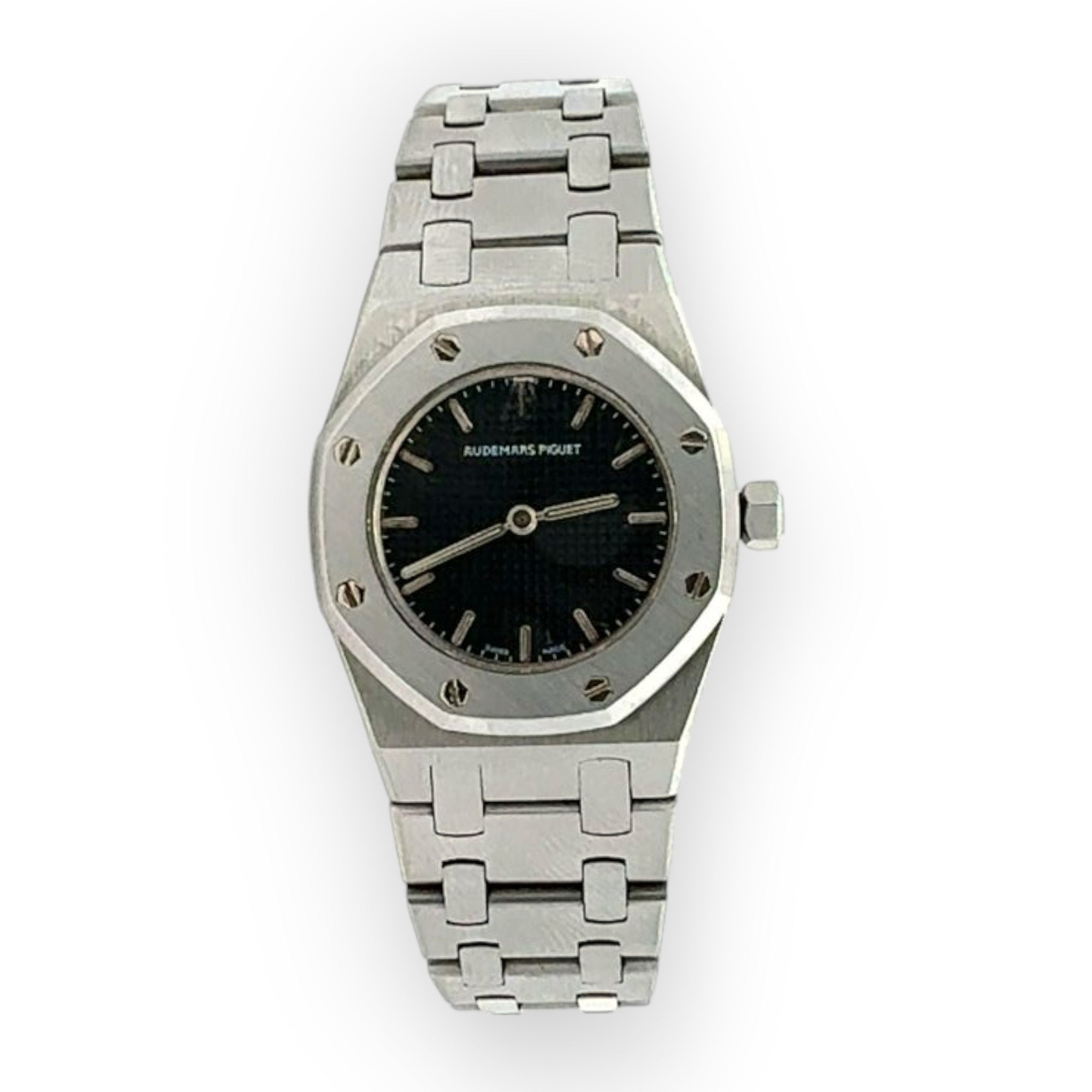 Audemars Piguet Royal Oak 66339ST Steel Quartz Grey Dial Ladies Watch 25mm-Audemars Piguet-JD Watches NY