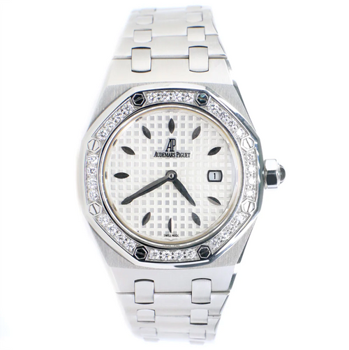 Audemars Piguet Royal Oak Lady 33mm – Stainless Steel – Factory Diamond Bezel – Ref. 67621ST.ZZ.1230ST.01