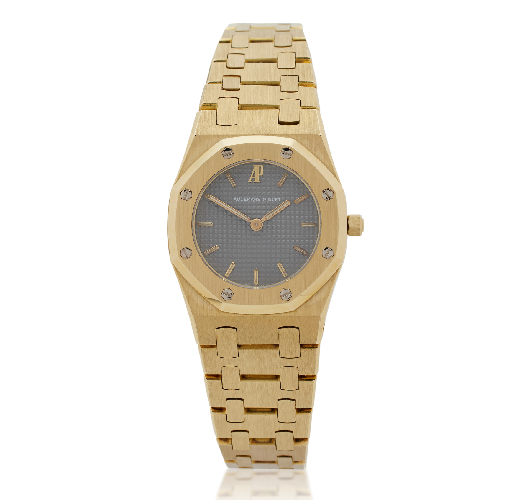 Audemars Piguet Royal Oak Mini 6007BA – Vintage 18K Yellow Gold Quartz Watch – 26mm