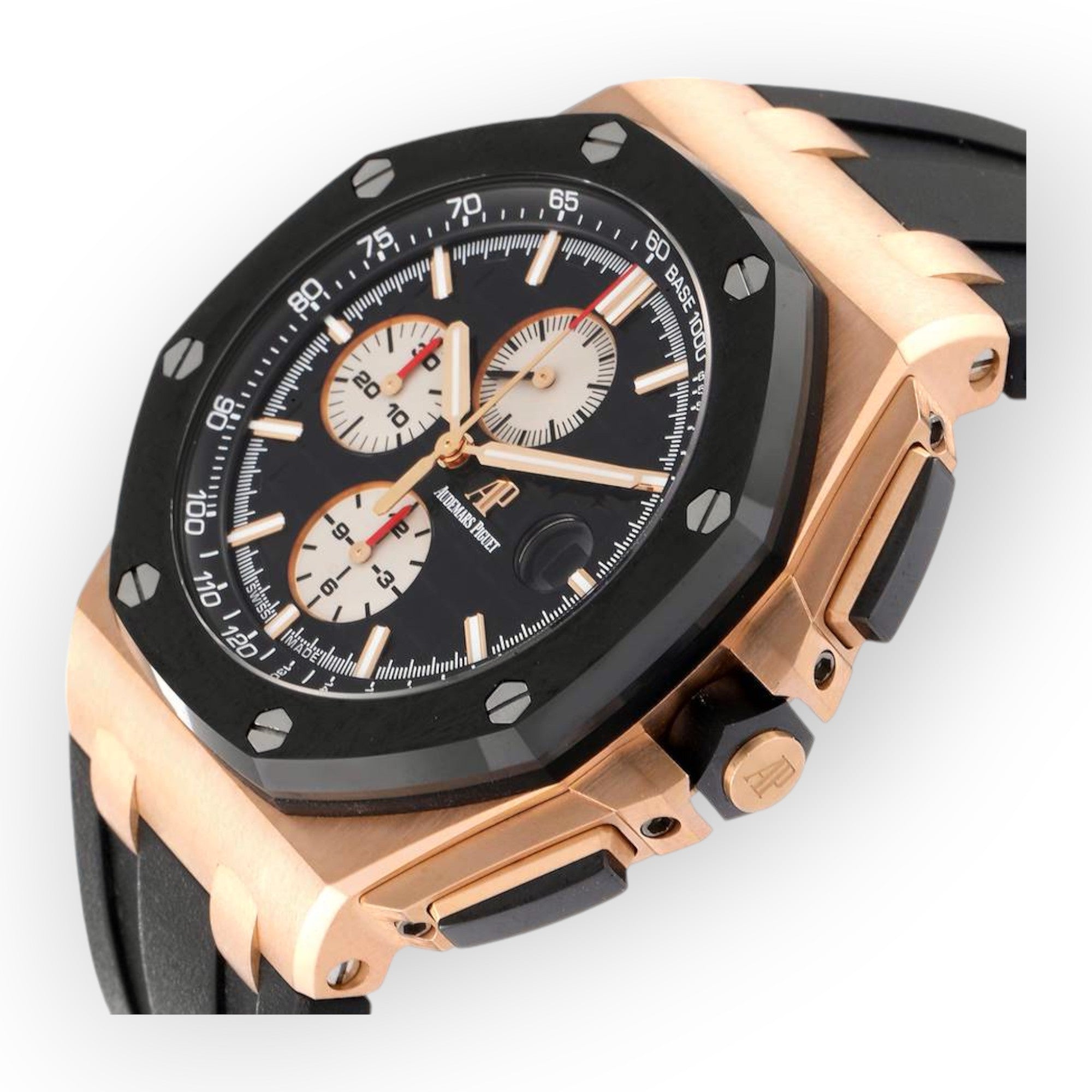 Audemars Piguet Royal Oak Offshore 26401RO Rose Gold Mens Watch-Audemars Piguet-JD Watches NY