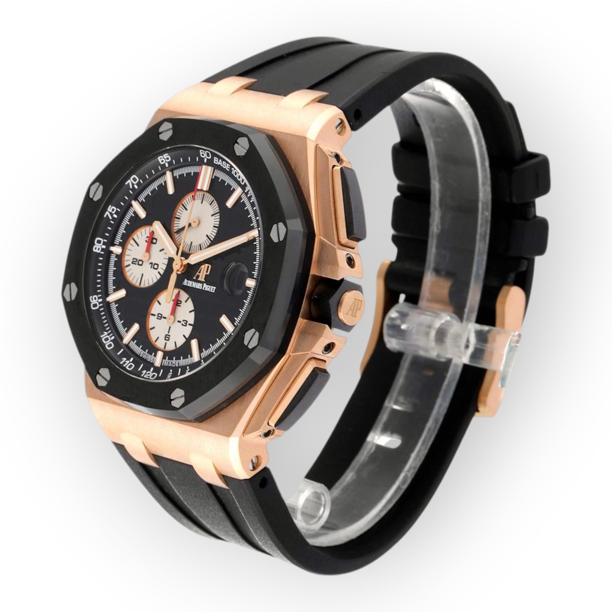 Audemars Piguet Royal Oak Offshore 26401RO Rose Gold Mens Watch-Audemars Piguet-JD Watches NY
