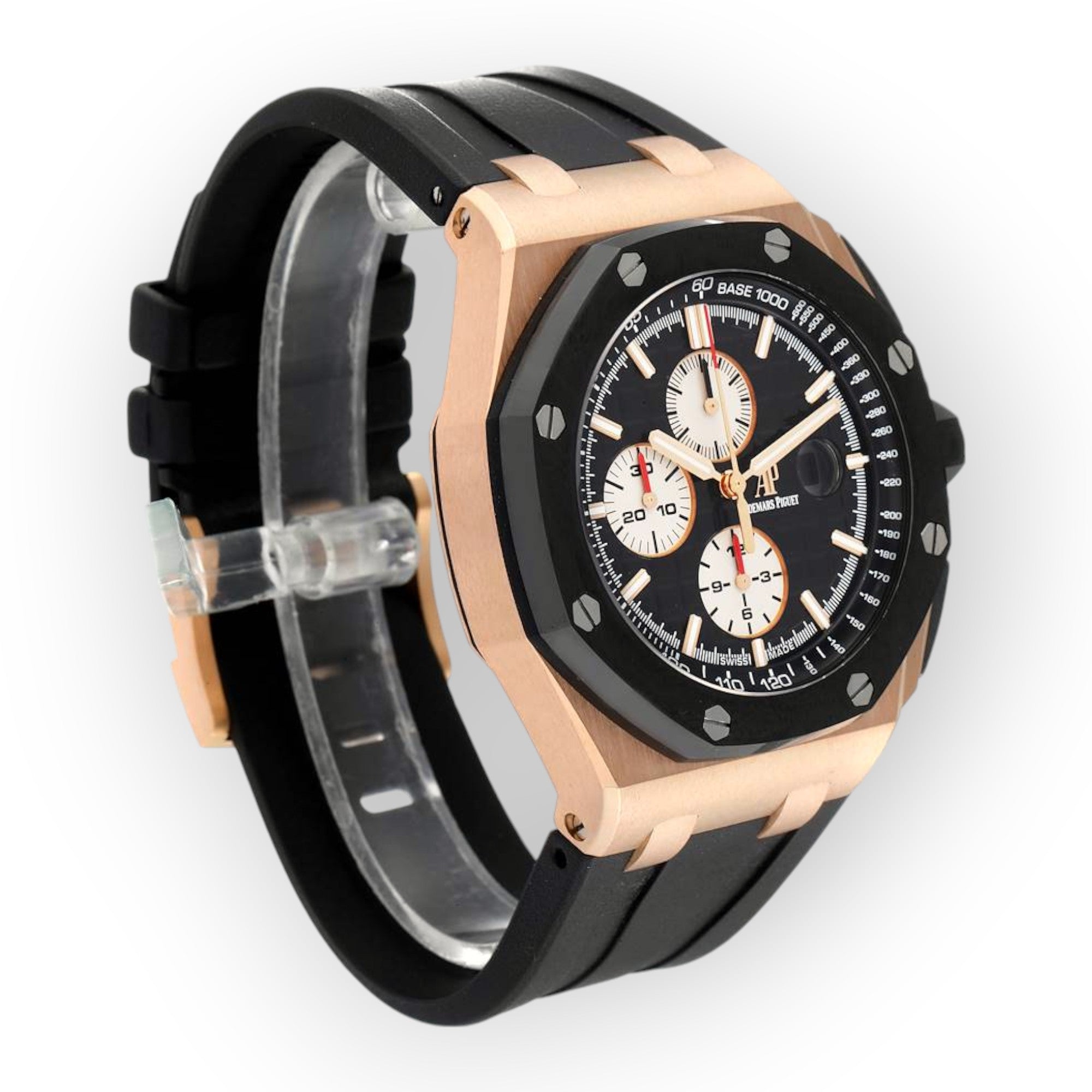 Audemars Piguet Royal Oak Offshore 26401RO Rose Gold Mens Watch-Audemars Piguet-JD Watches NY