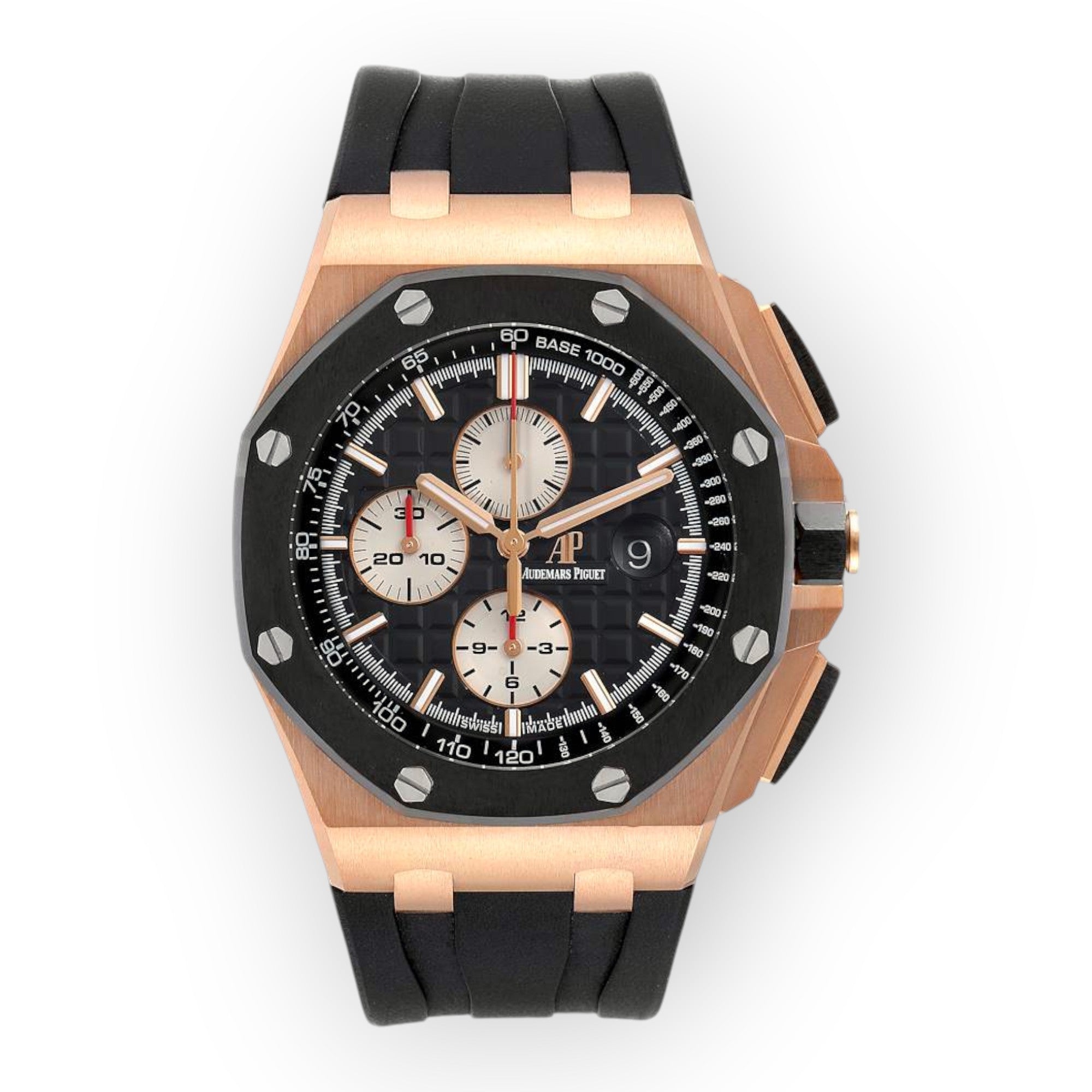 Audemars Piguet Royal Oak Offshore 26401RO Rose Gold Mens Watch-Audemars Piguet-JD Watches NY