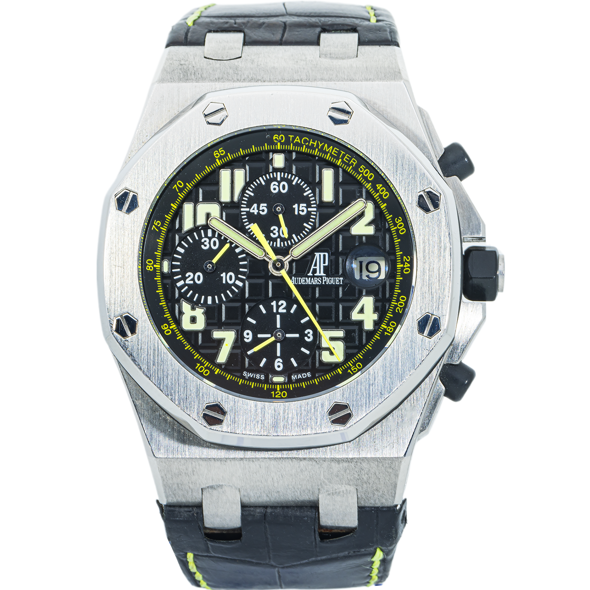 Audemars Piguet Royal Oak Offshore Chronograph 25721ST – 42mm Stainless Steel, “Méga Tapisserie” Dial