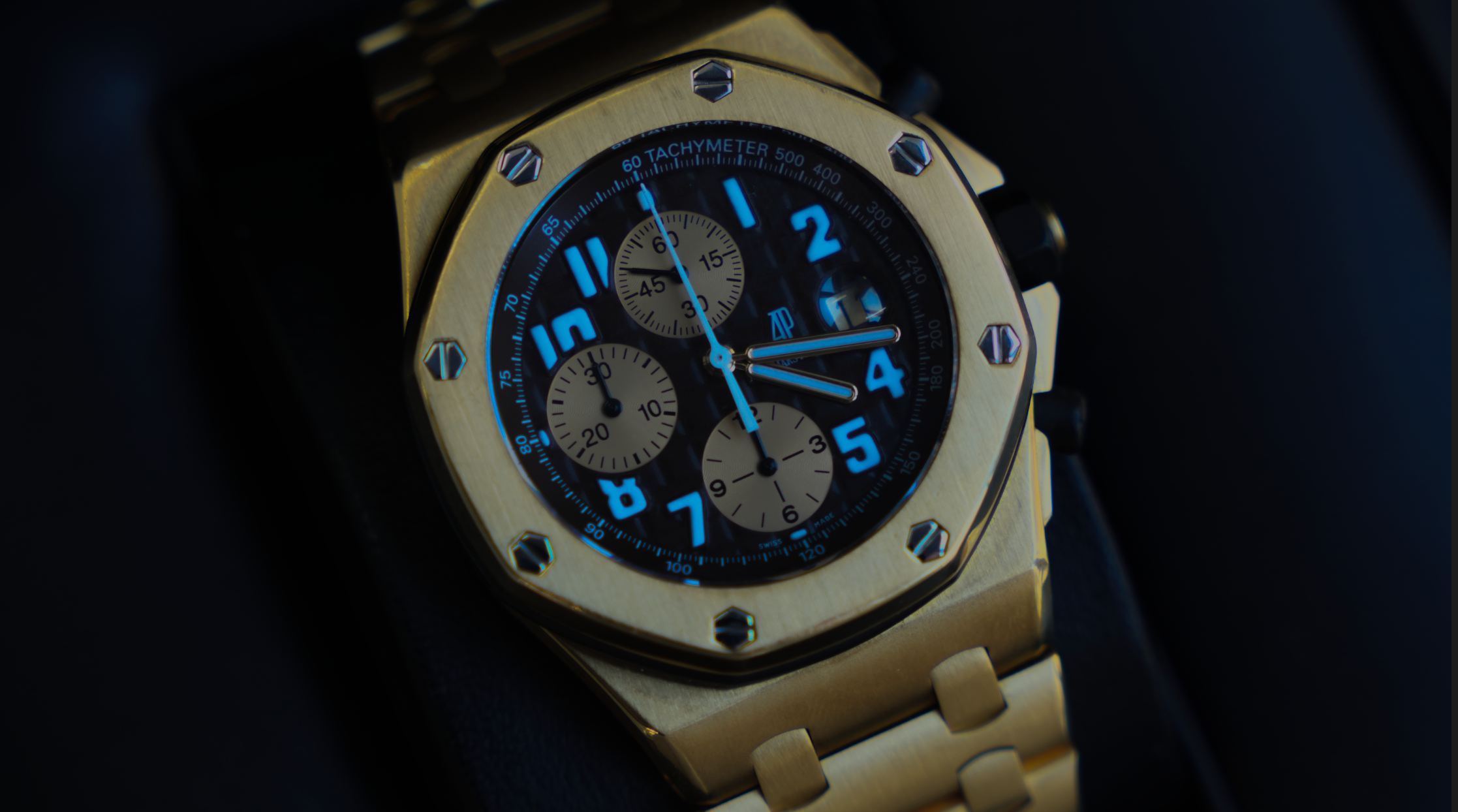 Audemars Piguet Royal Oak Offshore Chronograph 42 Yellow Gold – Arnold Schwarzenegger Edition-Audemars Piguet-JD Watches NY