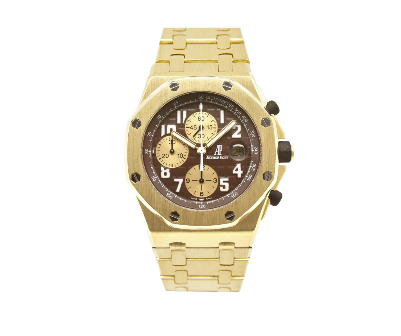 Audemars Piguet Royal Oak Offshore Chronograph 42 Yellow Gold – Arnold Schwarzenegger Edition-Audemars Piguet-JD Watches NY
