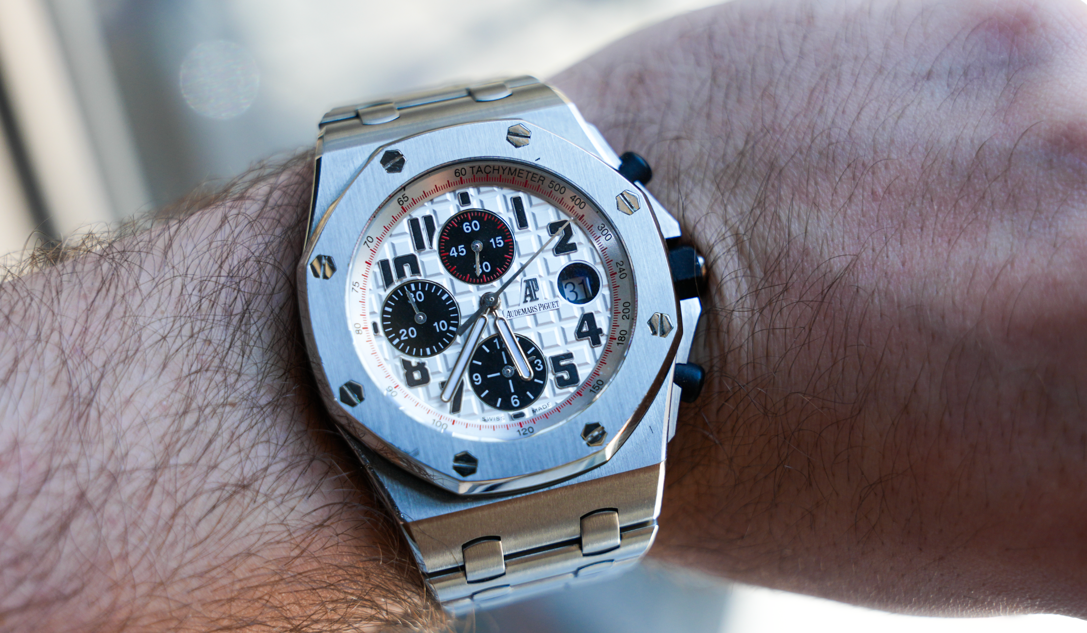 Audemars Piguet Royal Oak Offshore Chronograph 42mm Stainless Steel – Ref. 26170ST.OO.D101CR.02-Audemars Piguet-JD Watches NY