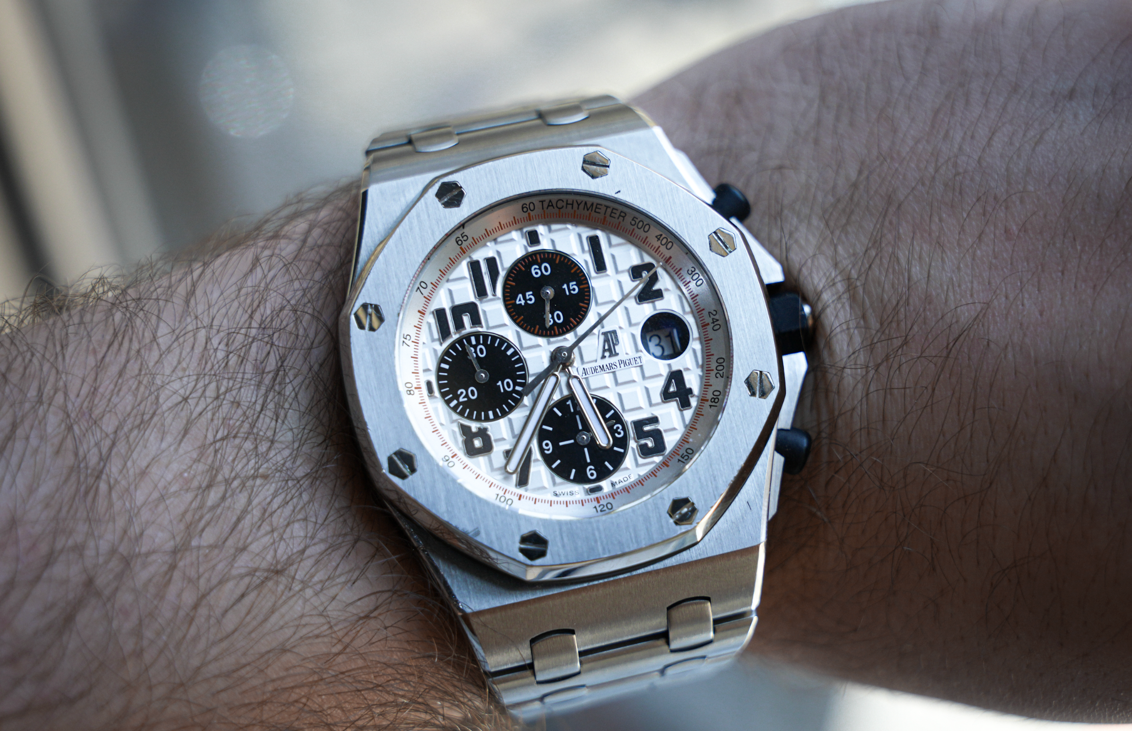 Audemars Piguet Royal Oak Offshore Chronograph 42mm Stainless Steel – Ref. 26170ST.OO.D101CR.02-Audemars Piguet-JD Watches NY