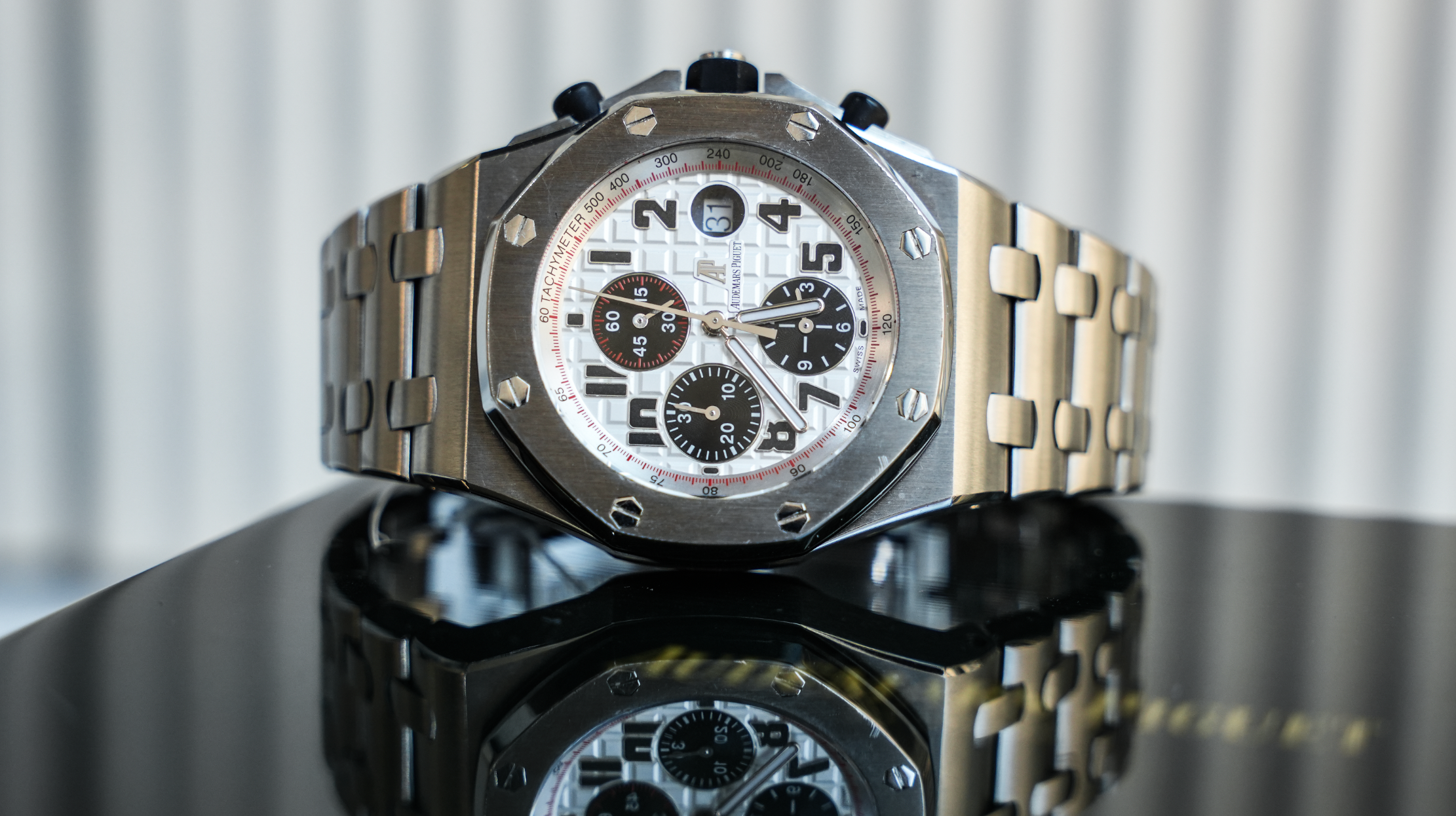 Audemars Piguet Royal Oak Offshore Chronograph 42mm Stainless Steel – Ref. 26170ST.OO.D101CR.02-Audemars Piguet-JD Watches NY