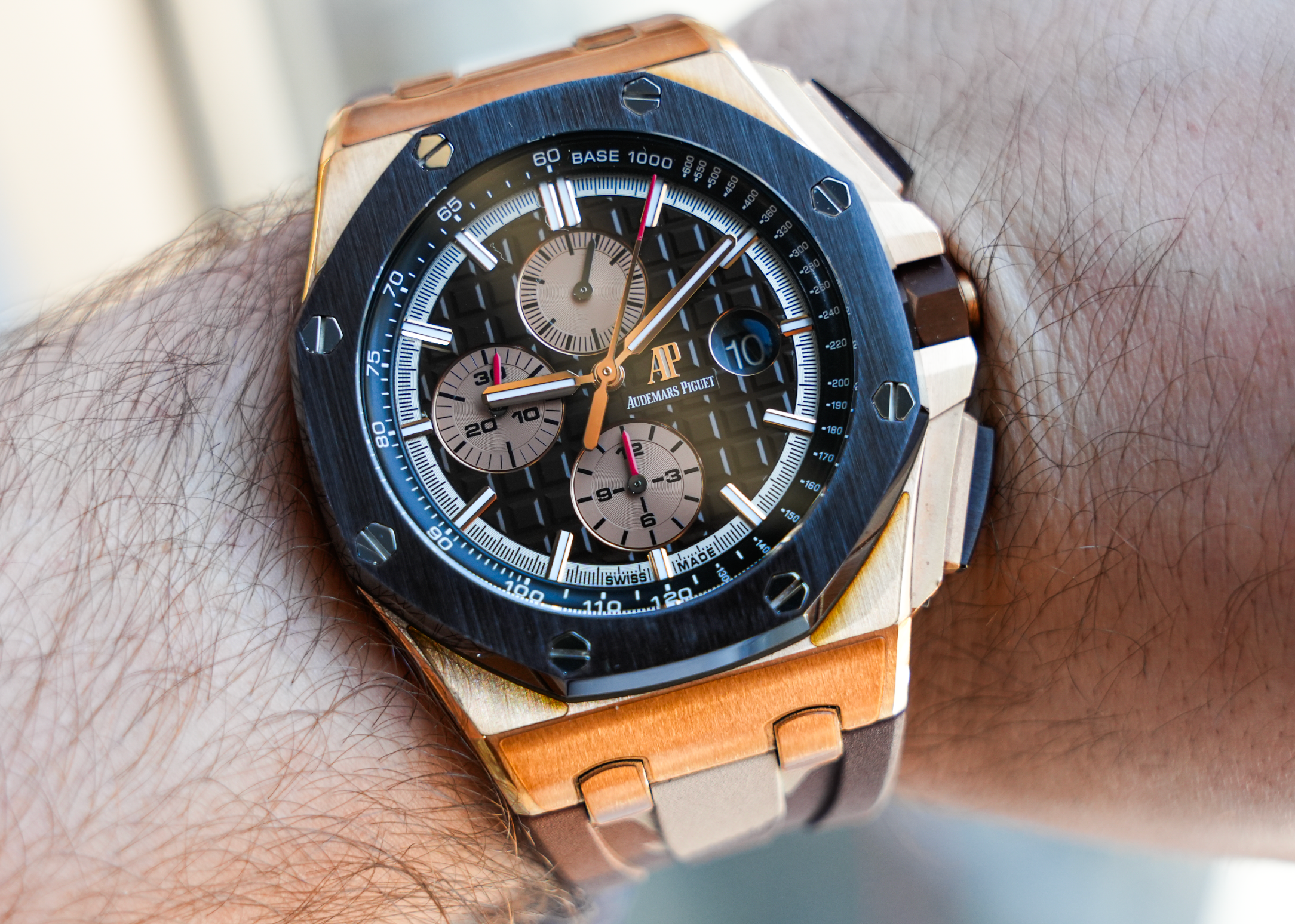 Audemars Piguet Royal Oak Offshore Chronograph 44mm Rose Gold - Ref. 26401RO.OO.A087CA.01-Audemars Piguet-JD Watches NY