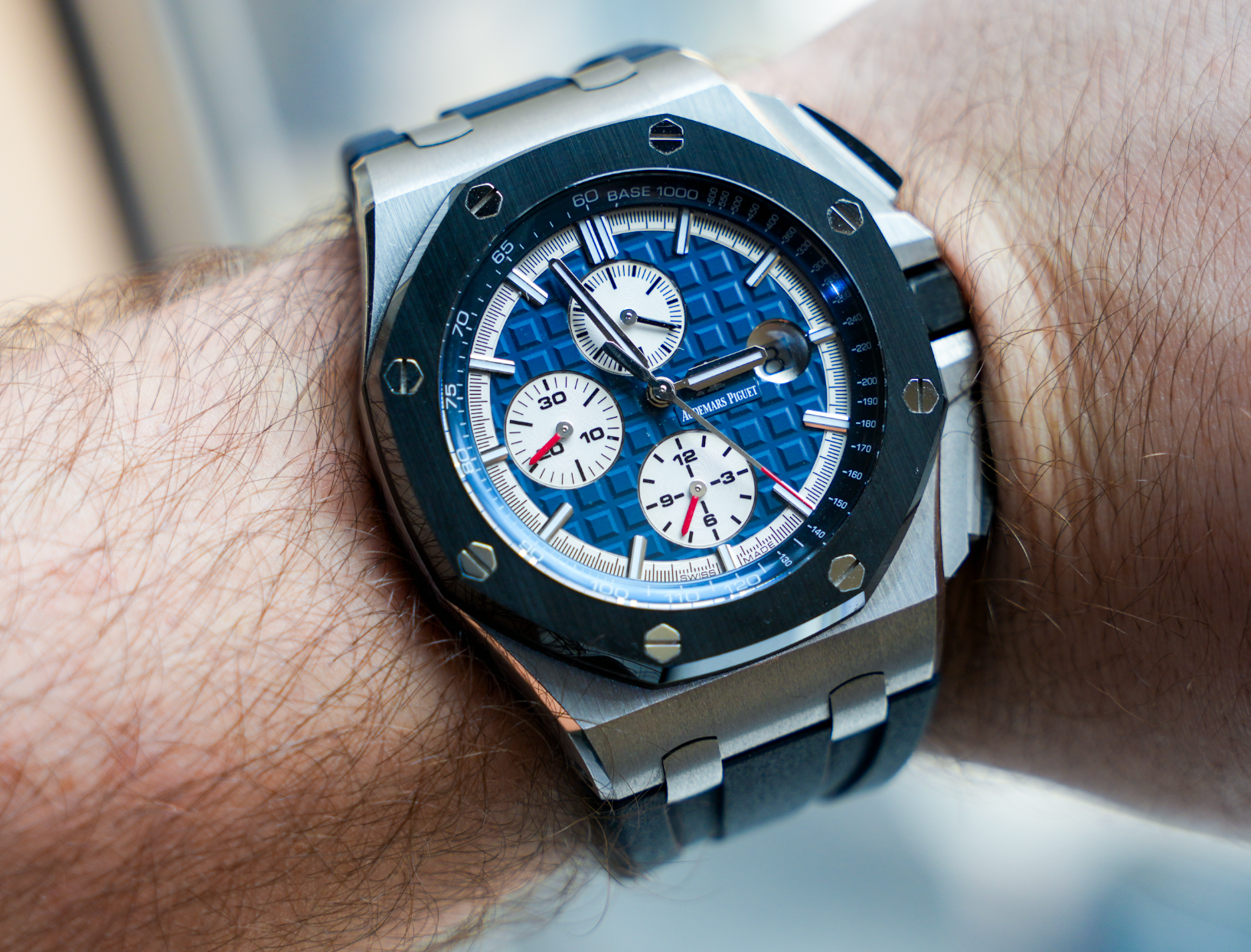 Audemars Piguet Royal Oak Offshore Chronograph – Platinum Ref. 26401PO.OO.A018CR.01-Audemars Piguet-JD Watches NY