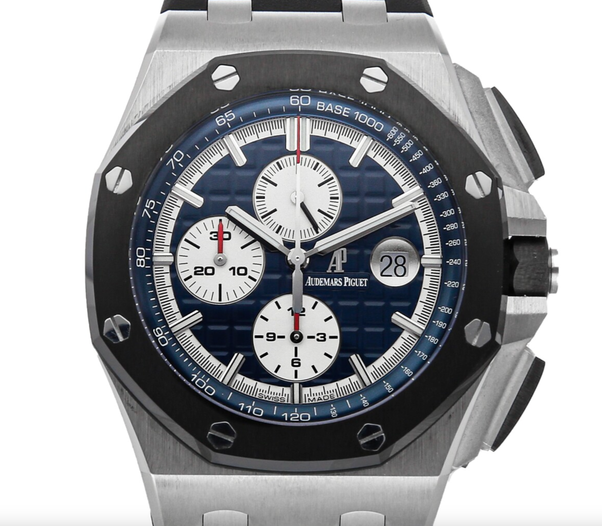Audemars Piguet Royal Oak Offshore Chronograph – Platinum Ref. 26401PO.OO.A018CR.01-Audemars Piguet-JD Watches NY
