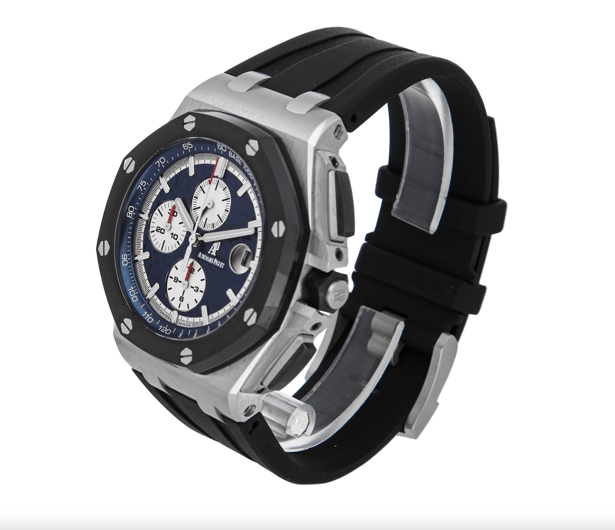 Audemars Piguet Royal Oak Offshore Chronograph – Platinum Ref. 26401PO.OO.A018CR.01-Audemars Piguet-JD Watches NY