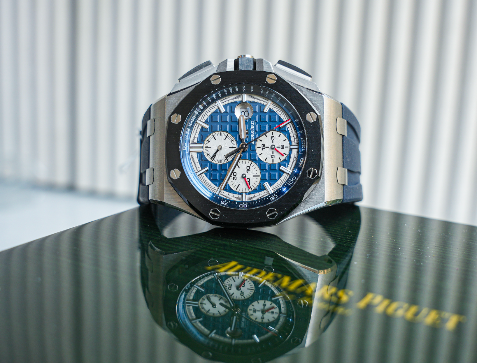 Audemars Piguet Royal Oak Offshore Chronograph – Platinum Ref. 26401PO.OO.A018CR.01-Audemars Piguet-JD Watches NY