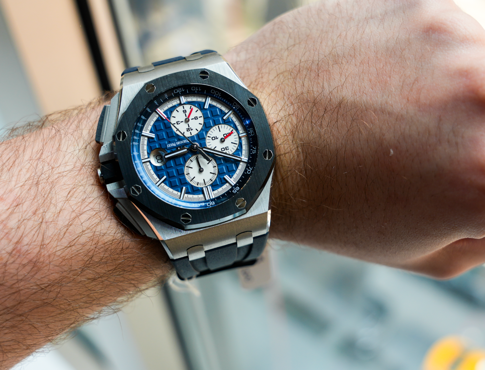 Audemars Piguet Royal Oak Offshore Chronograph – Platinum Ref. 26401PO.OO.A018CR.01-Audemars Piguet-JD Watches NY