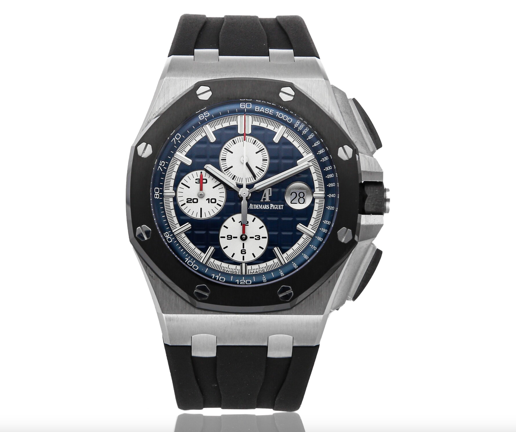 Audemars Piguet Royal Oak Offshore Chronograph – Platinum Ref. 26401PO.OO.A018CR.01-Audemars Piguet-JD Watches NY