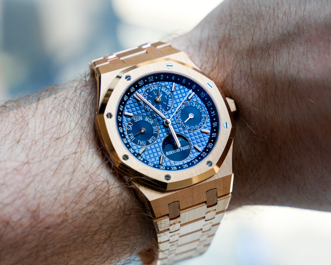 Audemars Piguet Royal Oak Perpetual Calendar – 18k Rose Gold Ref. 26574OR.OO.1220OR.02-Audemars Piguet-JD Watches NY