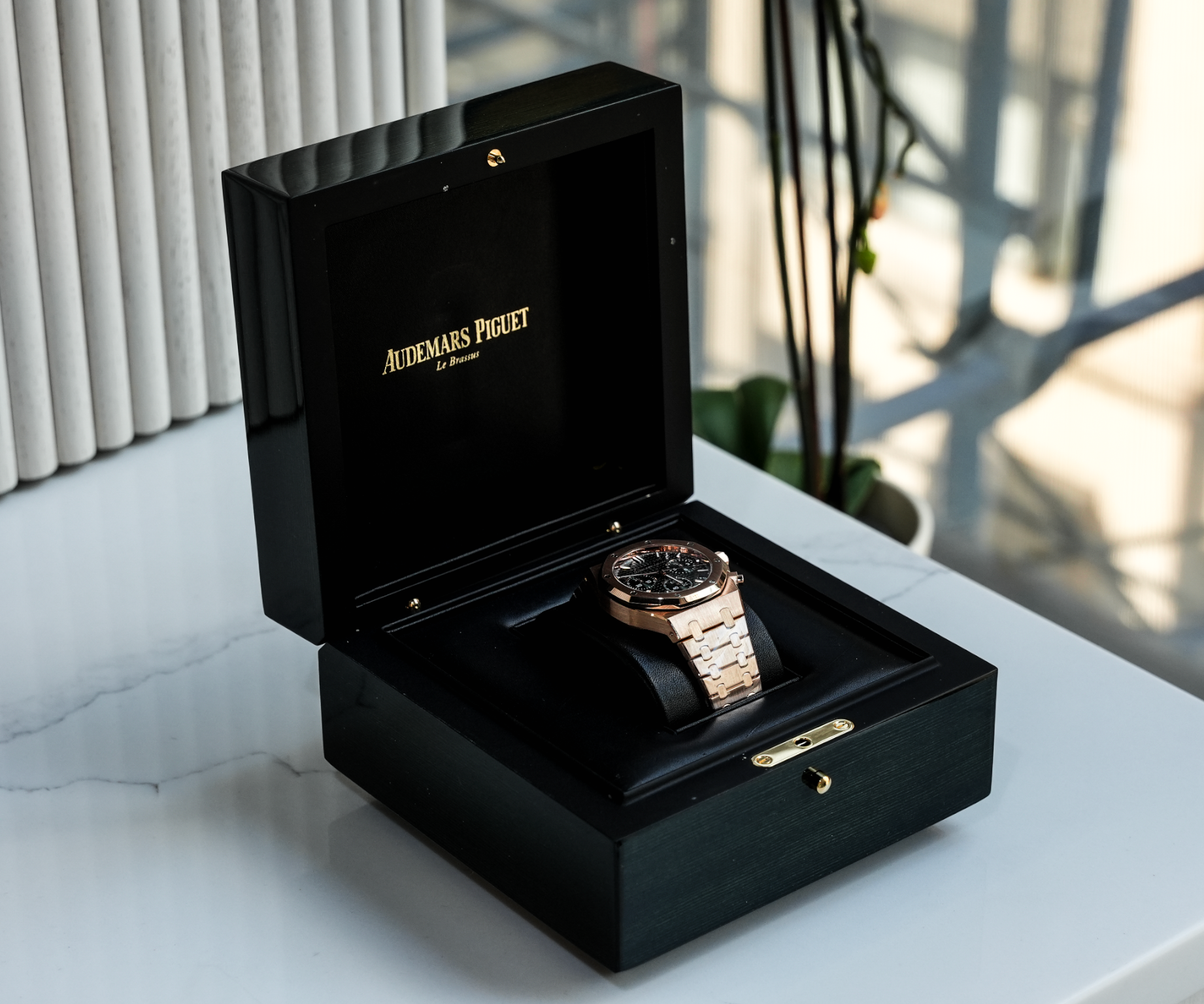 Audemars Piguet Royal Oak Selfwinding Chronograph 41mm – 18K Rose Gold – Green Grande Tapisserie Dial – Ref. 26240OR.OO.1320OR.04 (2021 to 2024)