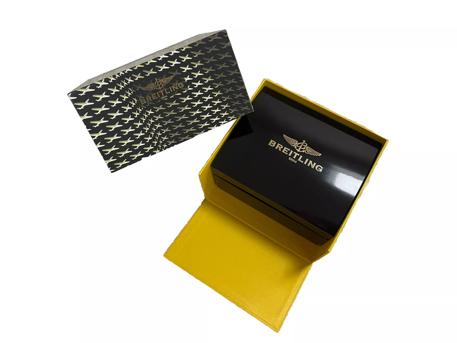 Breitling Chronomat Evolution Stainless Steel & Yellow Gold White Dial 44mm-Breitling-JD Watches NY