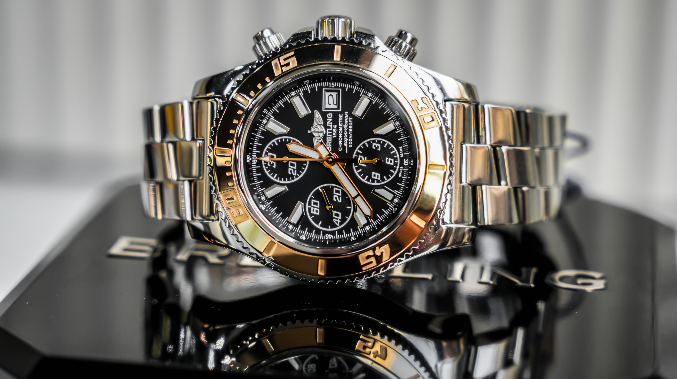Pre-Owned Breitling Superocean Chronograph C109B84PRS – JD Watches NY Pre-Owned Breitling Superocean Chronograph C109B84PRS – JD Watches NY