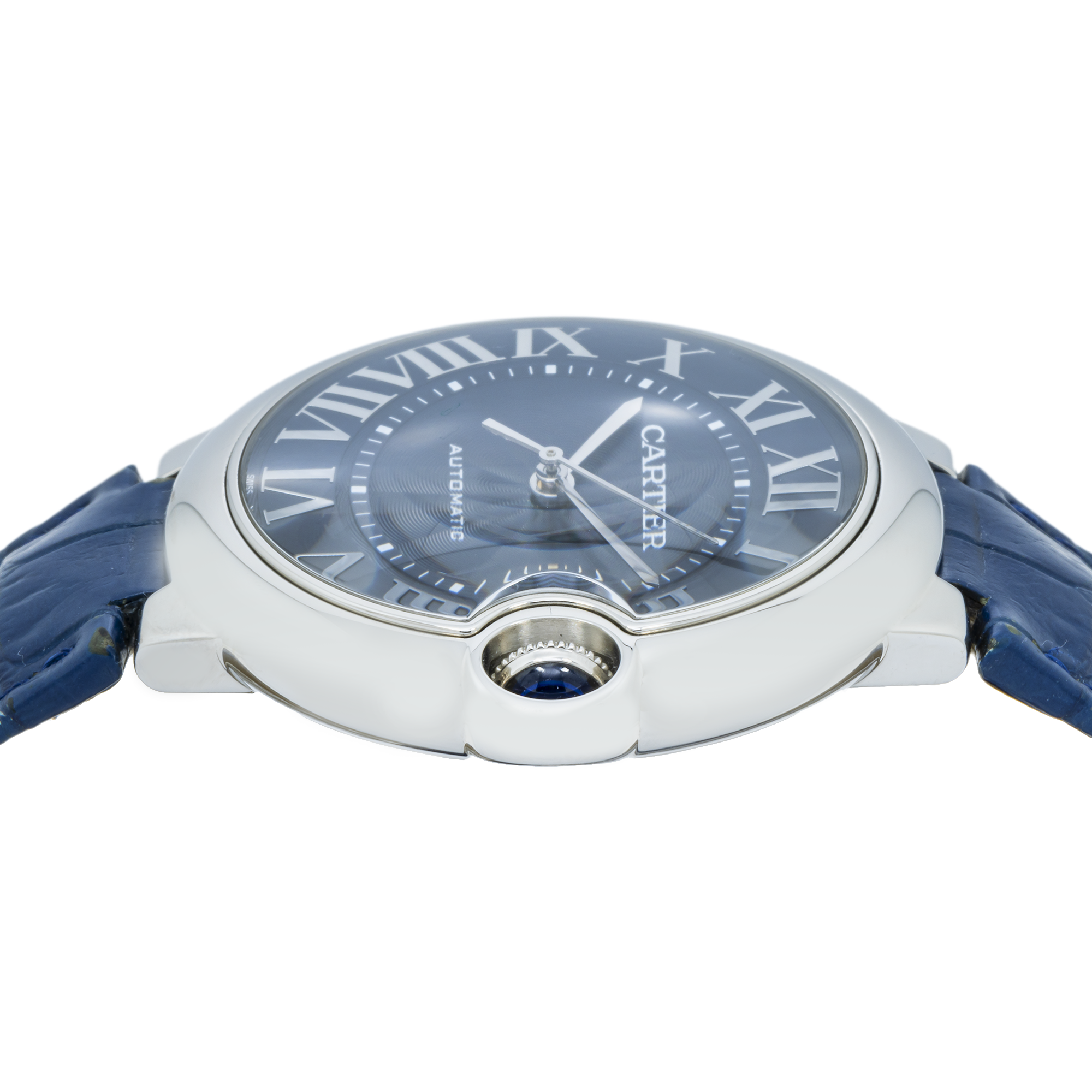 Cartier Ballon Bleu 42mm Stainless Steel Automatic Men's Watch WSBB0027-Cartier-JD Watches NY