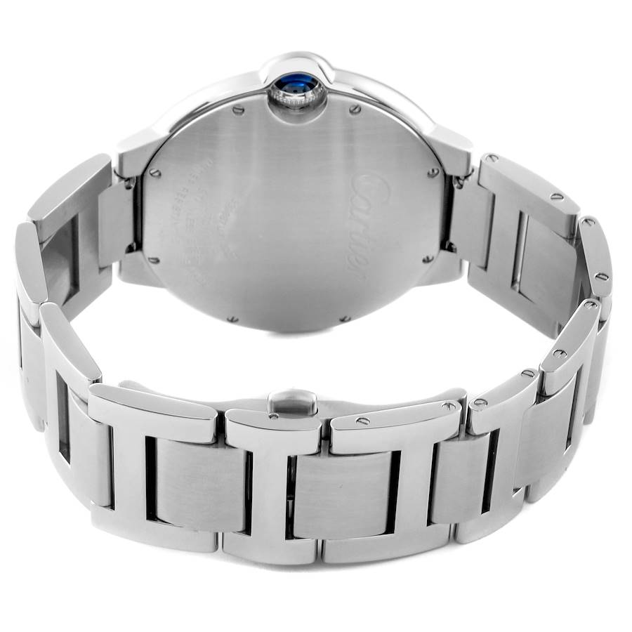 Cartier Ballon Bleu 42mm W69012Z4 White Dial With Stainless Steel Bracelet-Cartier-JD Watches NY