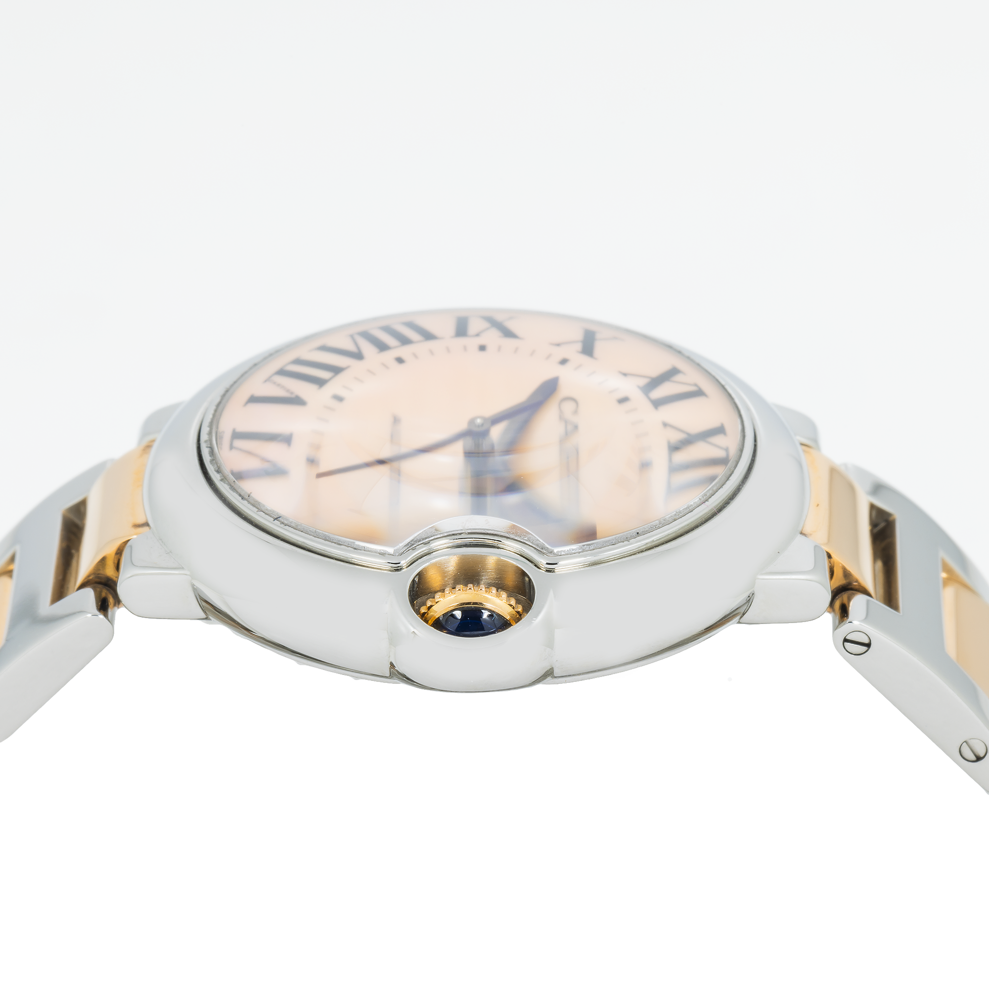 Cartier Ballon Bleu W6920033 – 36mm Stainless Steel & Rose Gold Automatic Watch with Pink Mother-of-Pearl Dial-Cartier-JD Watches NY
