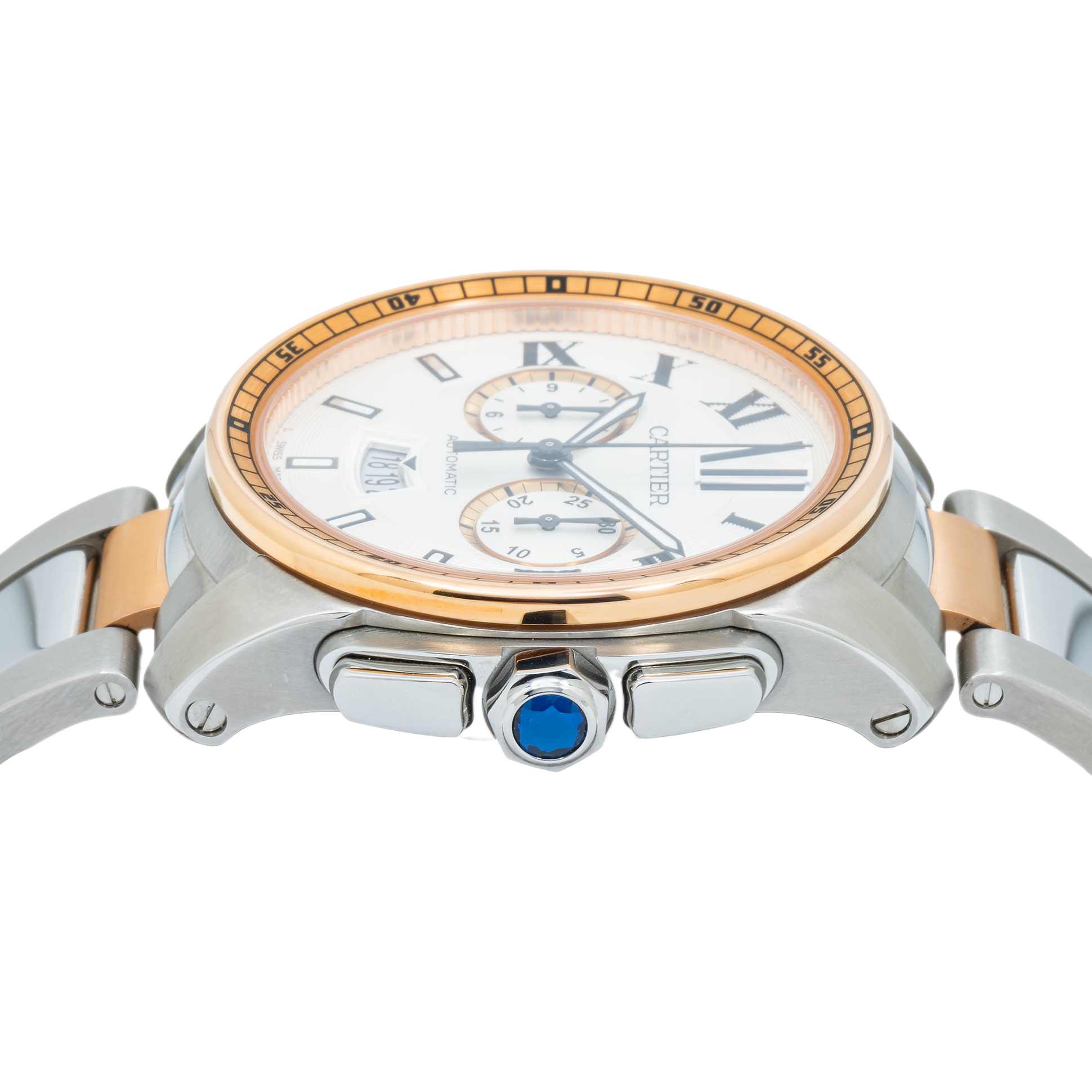 Cartier Calibre de Cartier Chronograph 42mm W7100042-Cartier-JD Watches NY