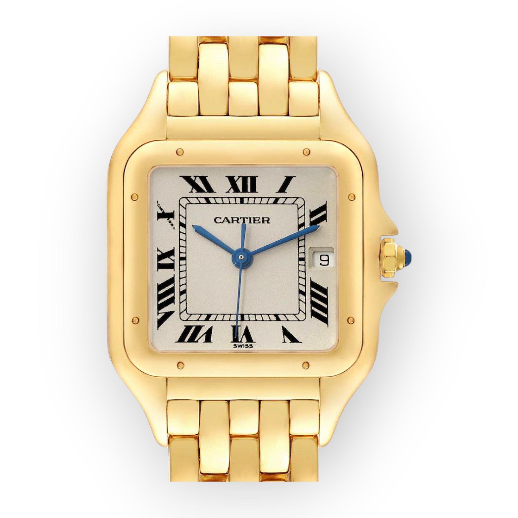 Cartier Panthere XL 27mm Yellow Gold Unisex Watch W25014B9-Cartier-JD Watches NY