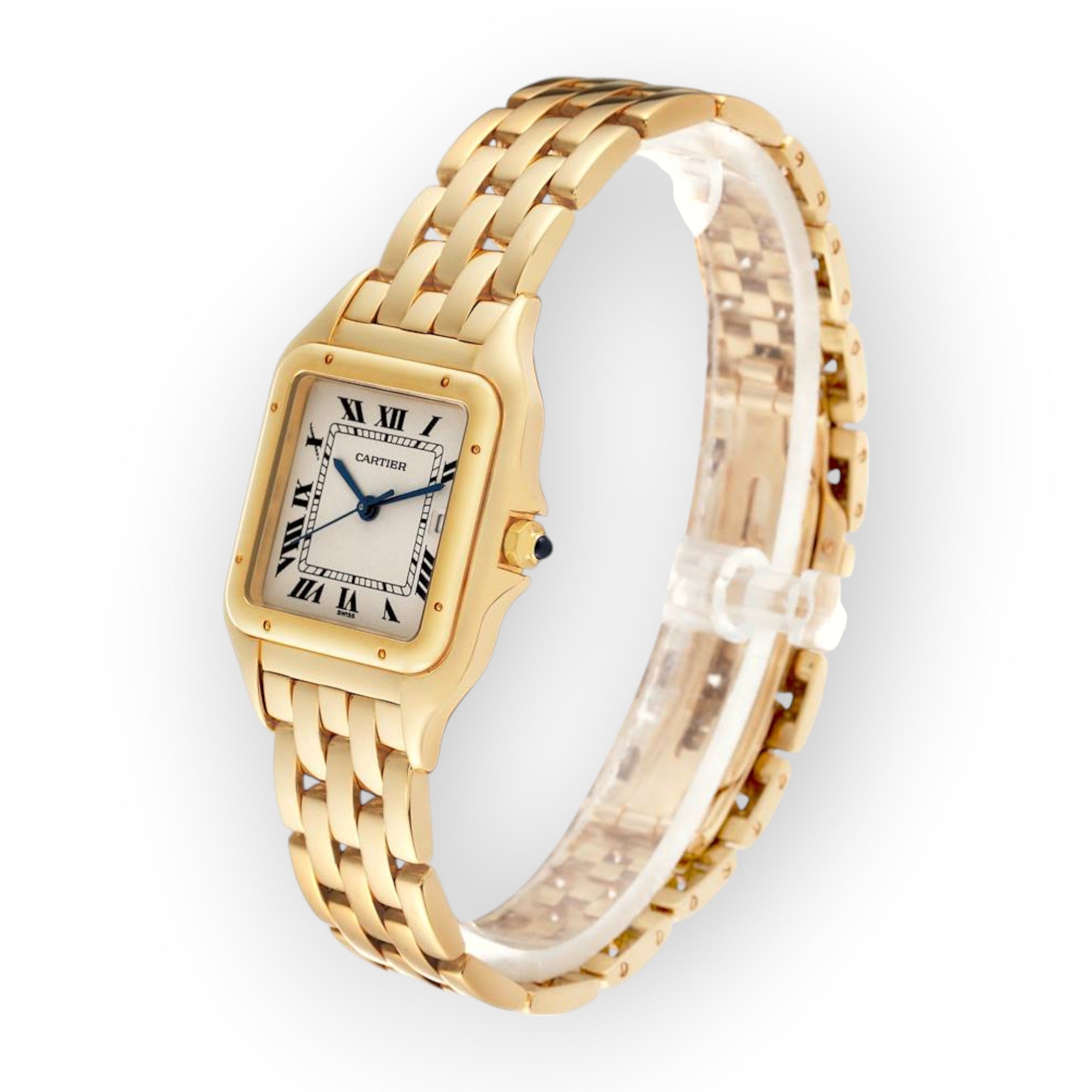 Cartier Panthere XL 27mm Yellow Gold Unisex Watch W25014B9-Cartier-JD Watches NY