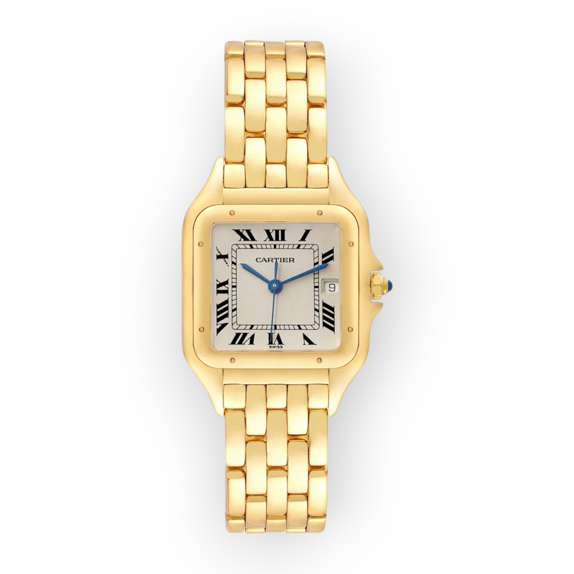 Cartier Panthere XL 27mm Yellow Gold Unisex Watch W25014B9-Cartier-JD Watches NY
