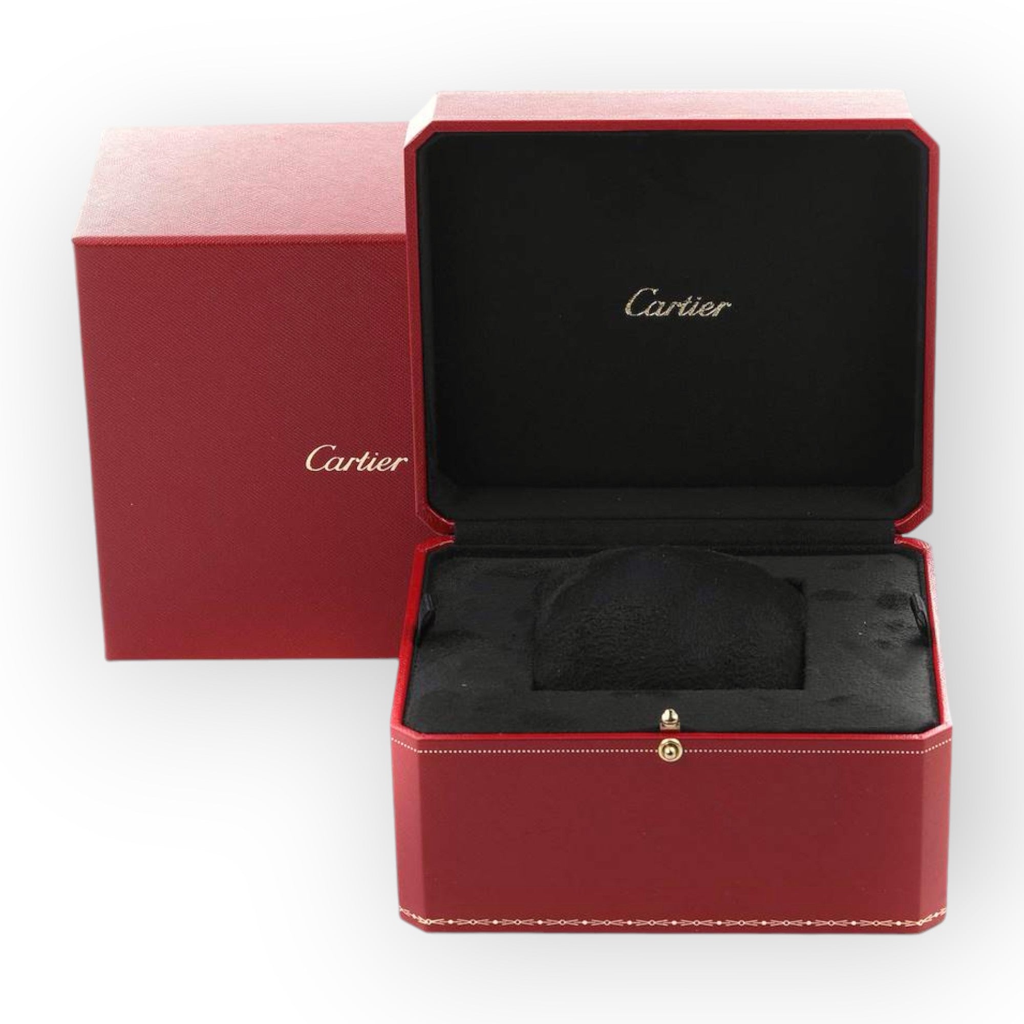 Cartier Santos Demoiselle Midsize W25062X9 Yellow Gold Ladies Watch-Cartier-JD Watches NY