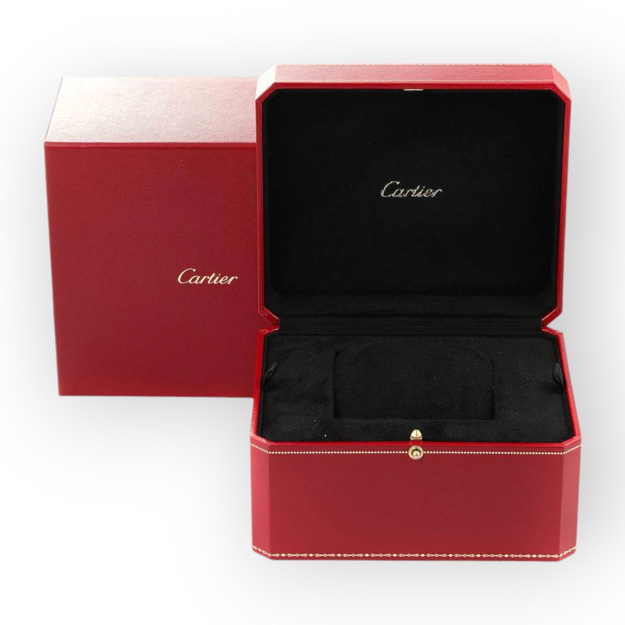 Cartier Santos Dumont Yellow Gold WH100351 Silver Dial Wpmen's Watch-Cartier-JD Watches NY