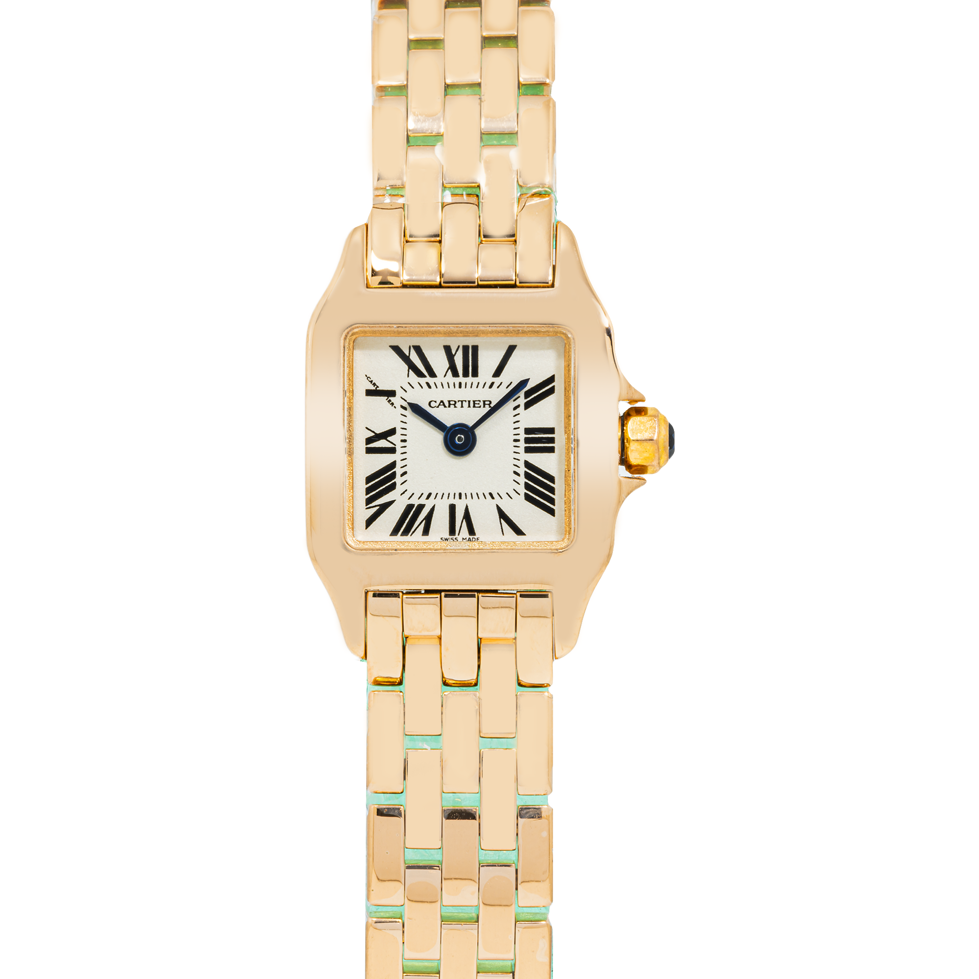 Pre-Owned Cartier Santos Demoiselle W25063X9 | Rose Gold – JD
