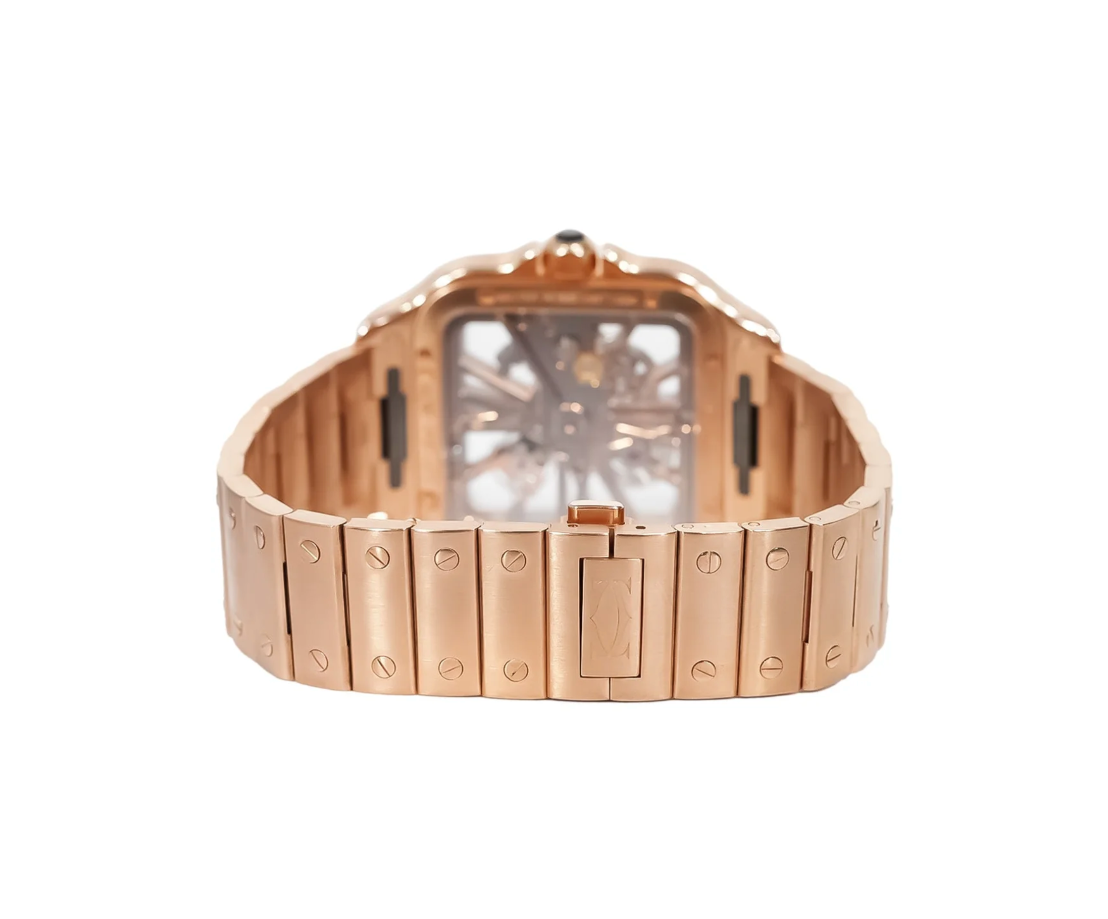 Cartier Santos Skeleton 40.5mm Rose Gold - WSSA0009-Cartier-JD Watches NY