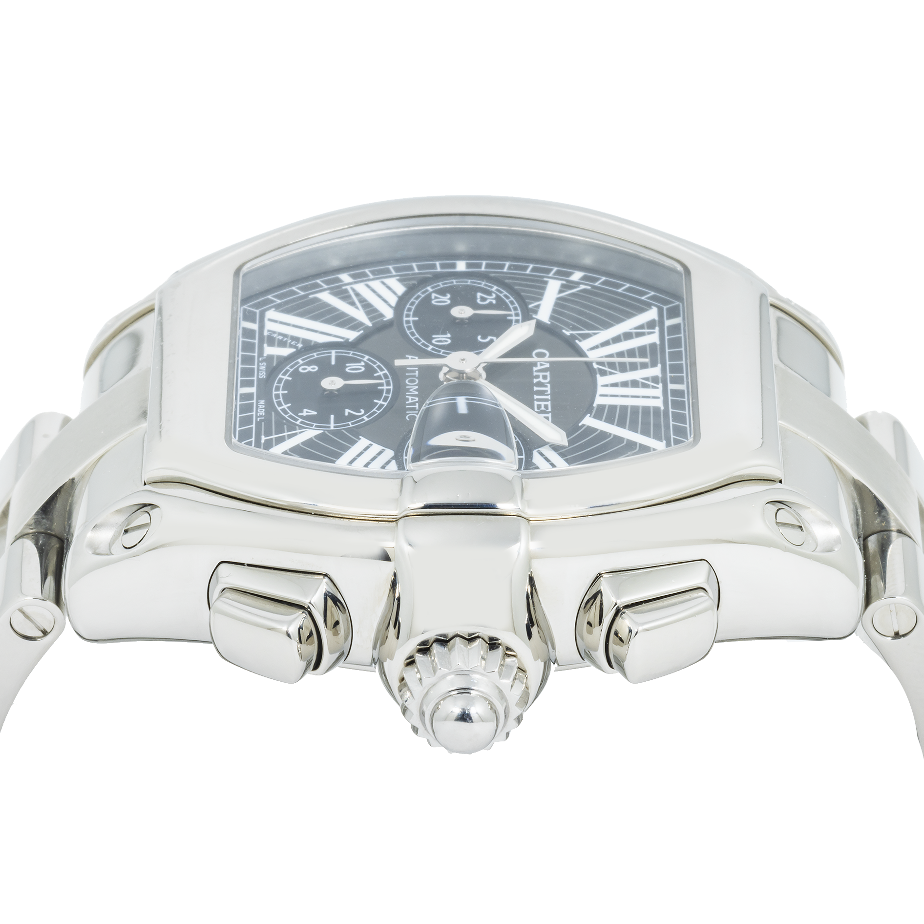Cartier Tank Francaise 2618 Stainless Steel Quartz Watch-Cartier-JD Watches NY
