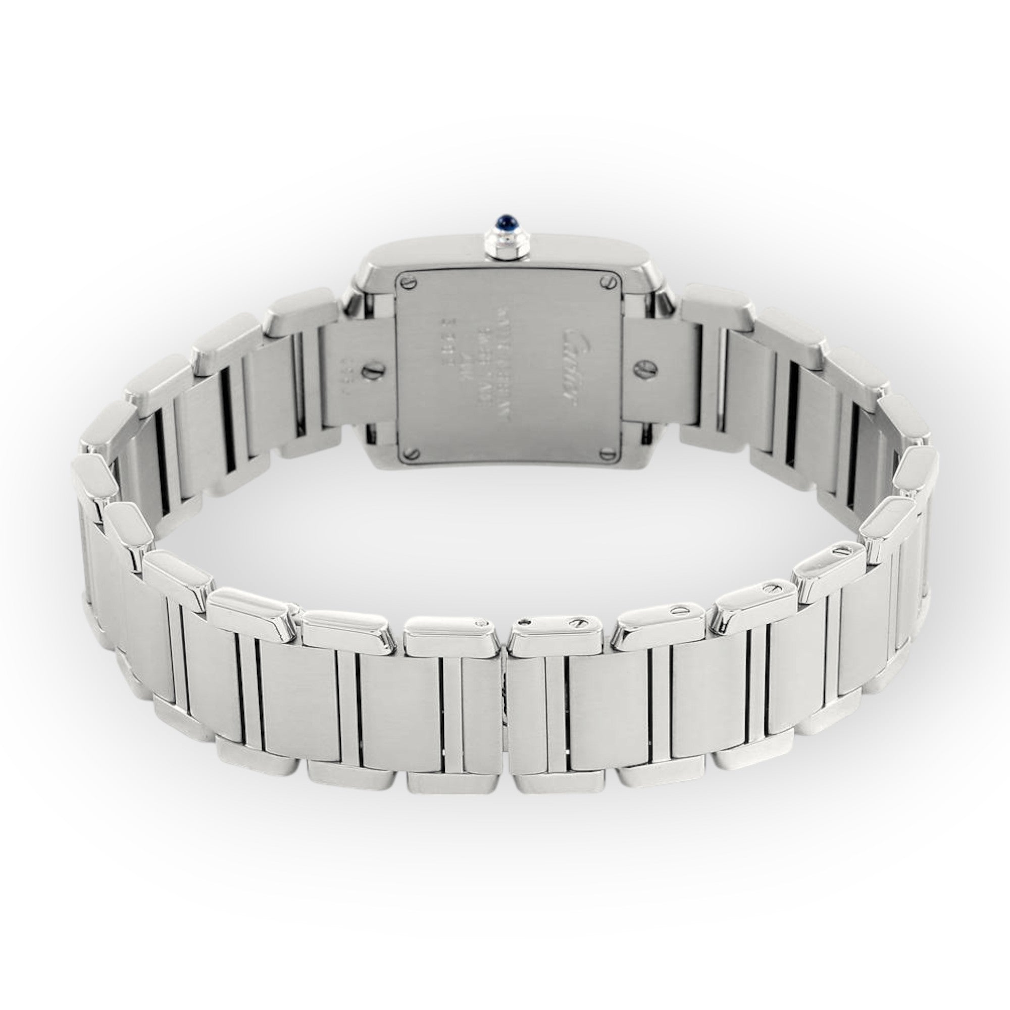 Cartier Tank Francaise Medium W51002Q3 White Dial-Cartier-JD Watches NY
