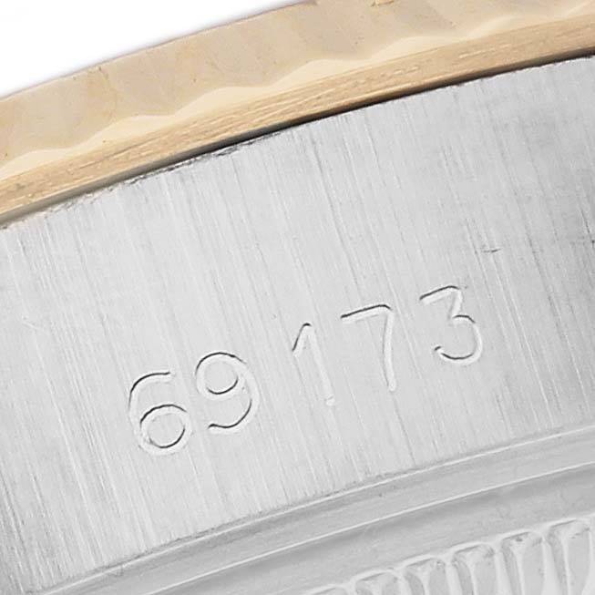 Ladies Rolex Datejust 69173 26mm White Dial Two Tone Bracelet-Rolex-JD Watches NY