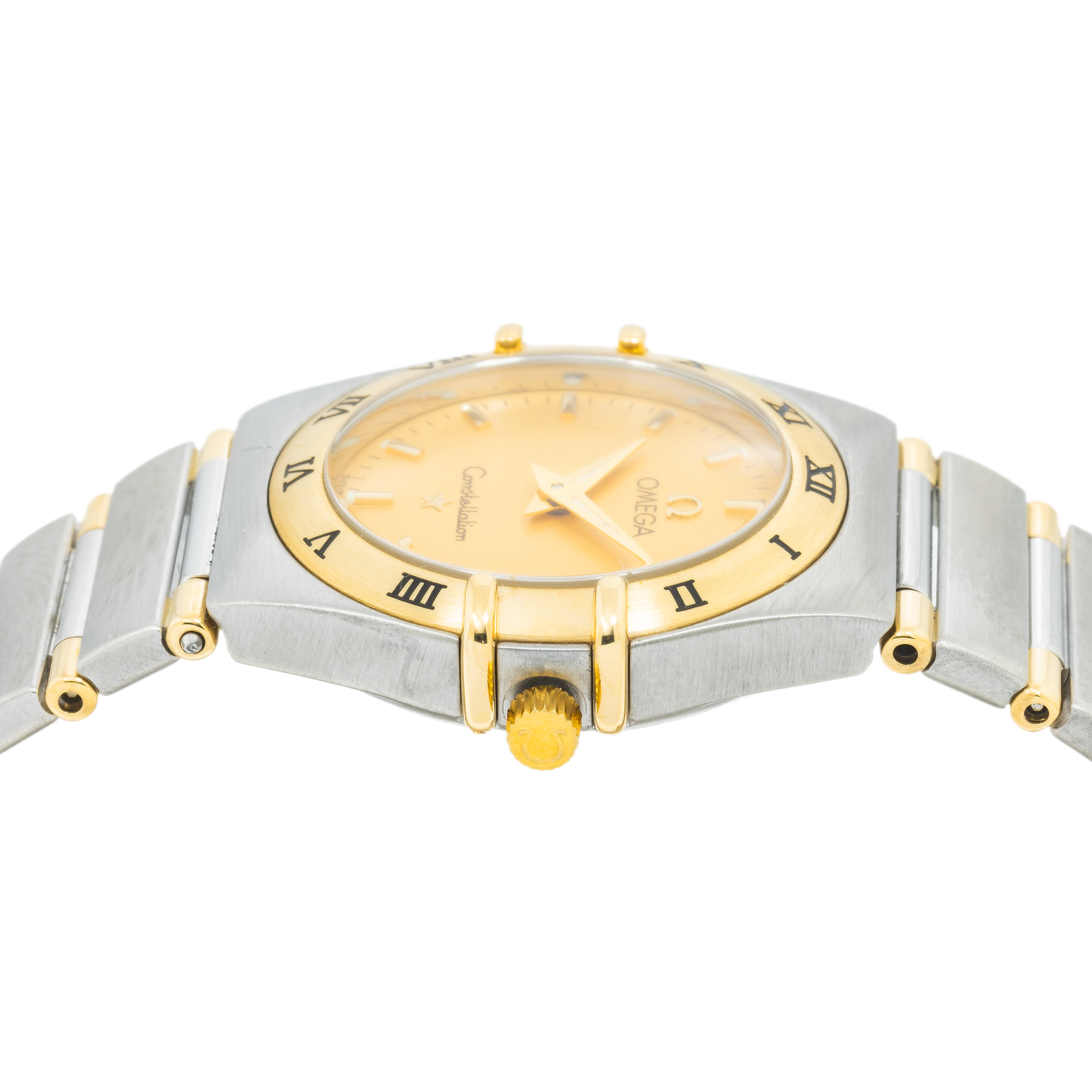 Omega Constellation 22.5mm Steel and Yellow Gold 1362.10.00-Omega-JD Watches NY